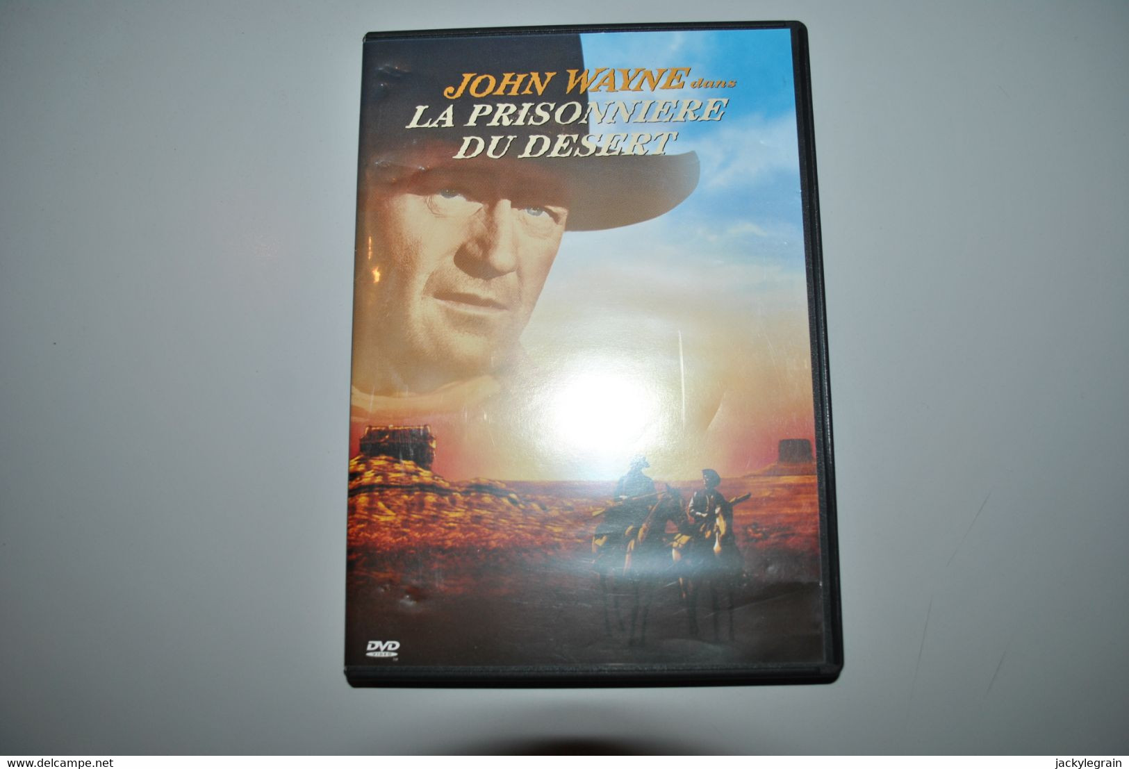 DVD Prisonnière Du Désert/John Wayne Langues Anglais/français Bon état Vente En Belgique Uniquement Envoi Bpost 3 € - Western/ Cowboy