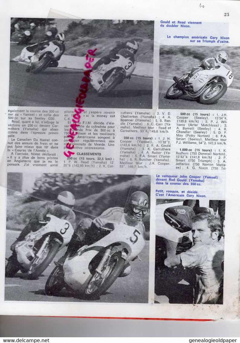 MOTO REVUE- 1970- N° 1997-PARIS-COLOGNE-CROSS RIXENSART-MALLORY PARK-JAWA-MONTLHERY-BARCELONE-KNUTSTORP-COOPER