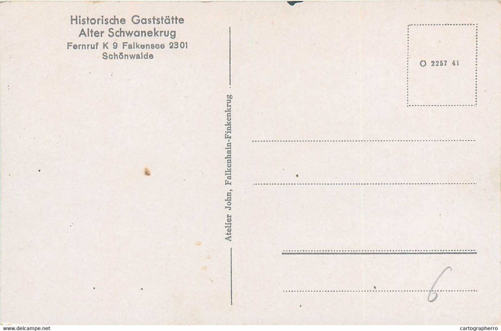 AK SCHÖNEWALDE Alte Autos - Schönewalde