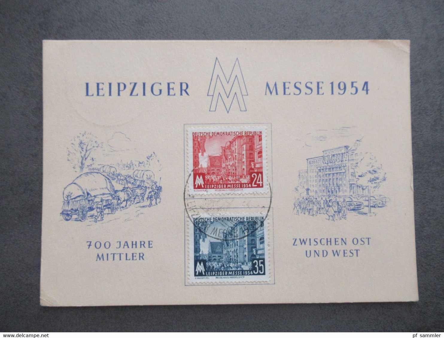 DDR Ab 1954 Belegeposten Mit 32 Stück Sonderbelege / Sonder PK / FDC Leipziger Messe Usw. Stöberposten! - Sammlungen (ohne Album)