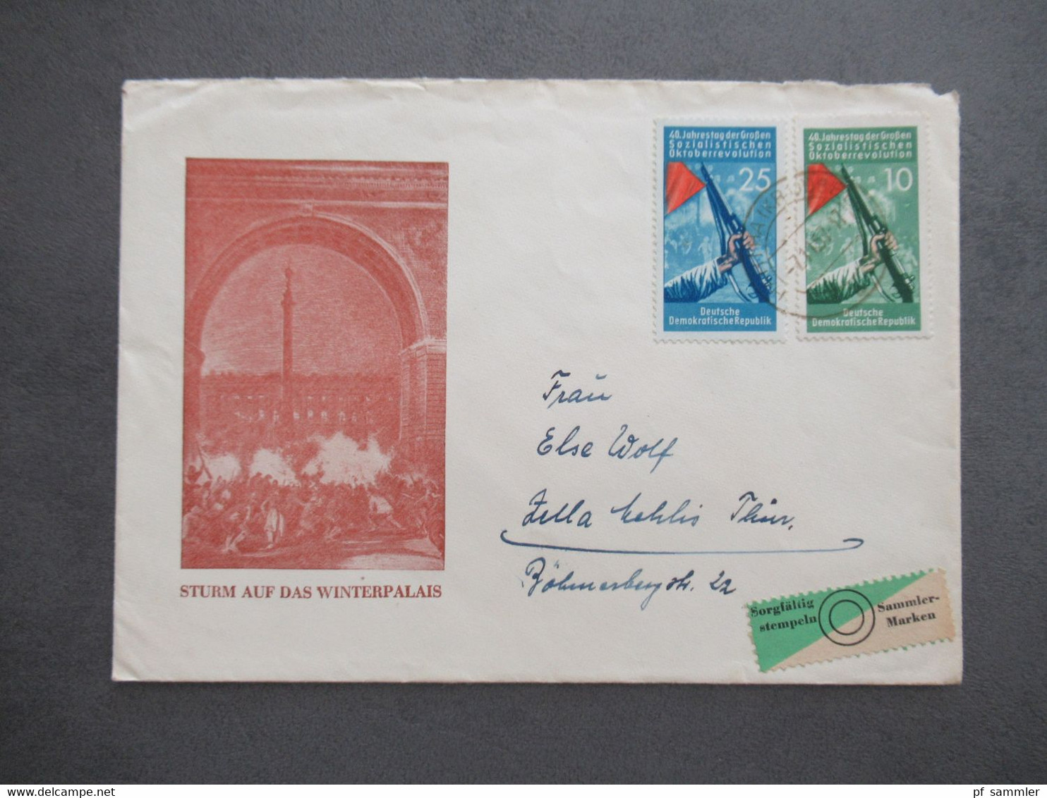 DDR ab 1954 Belegeposten mit 32 Stück Sonderbelege / Sonder PK / FDC Leipziger Messe usw. Stöberposten!