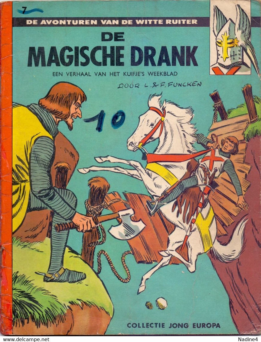 Strip De Witte Ruiter - De Magische Drank - L & F . Funcken - - Sonstige & Ohne Zuordnung