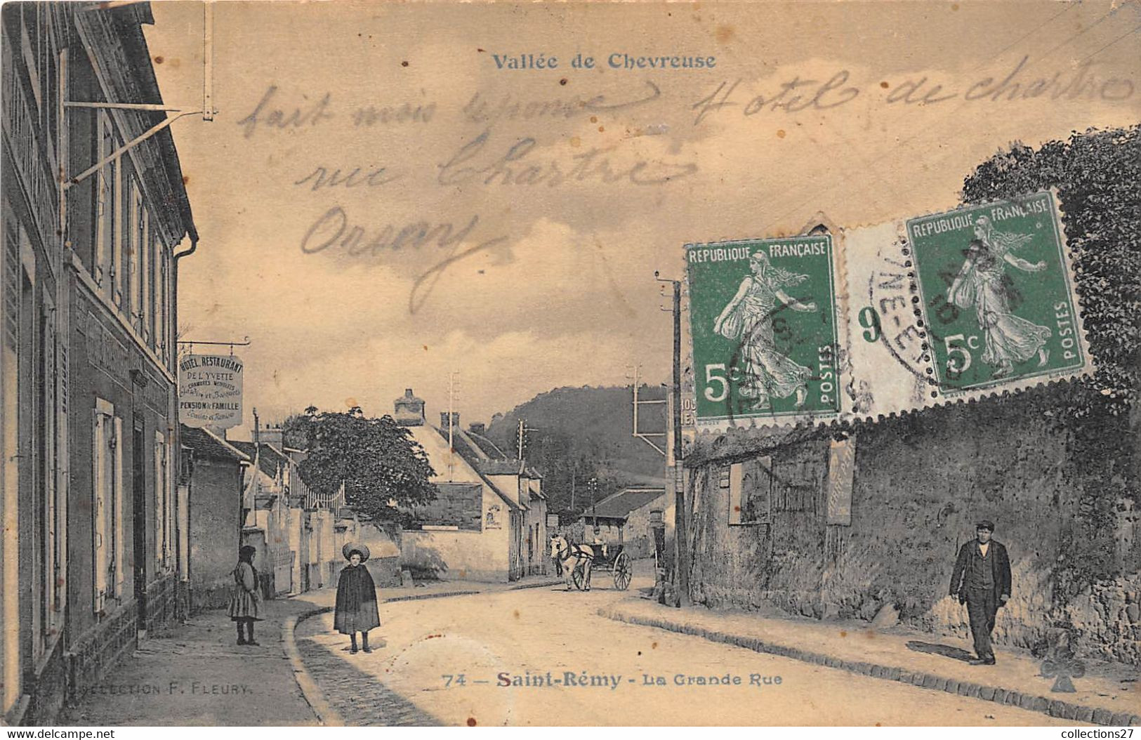 78-SAINT-REMY-LES-CHEVREUSE- LA GRANDE RUE - St.-Rémy-lès-Chevreuse