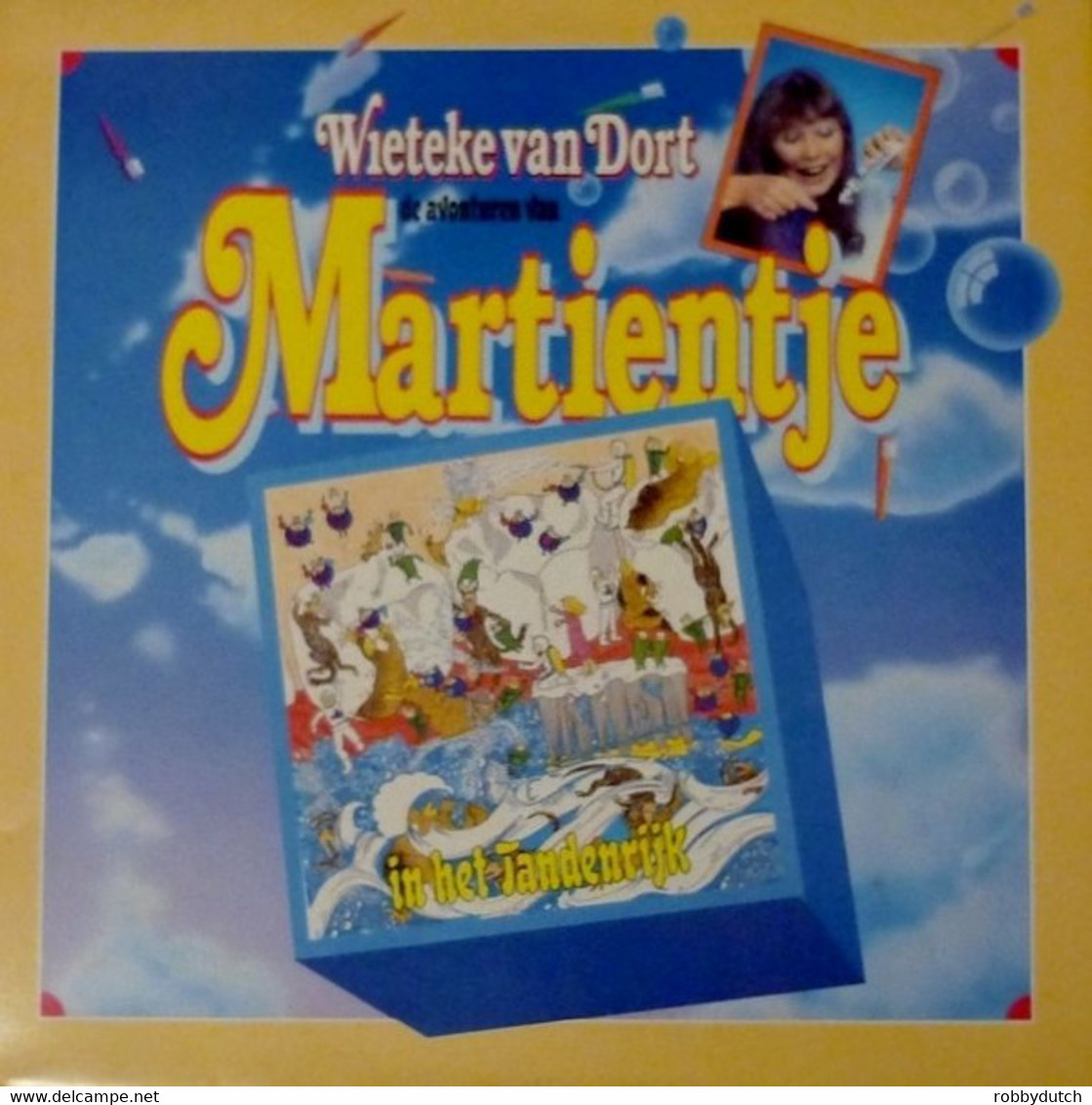 * LP *  WIETEKE VAN DORT - DE AVONTUREN VAN MARTIENTJE IN HET TANDENRIJK (Promo 1984 EX) - Niños