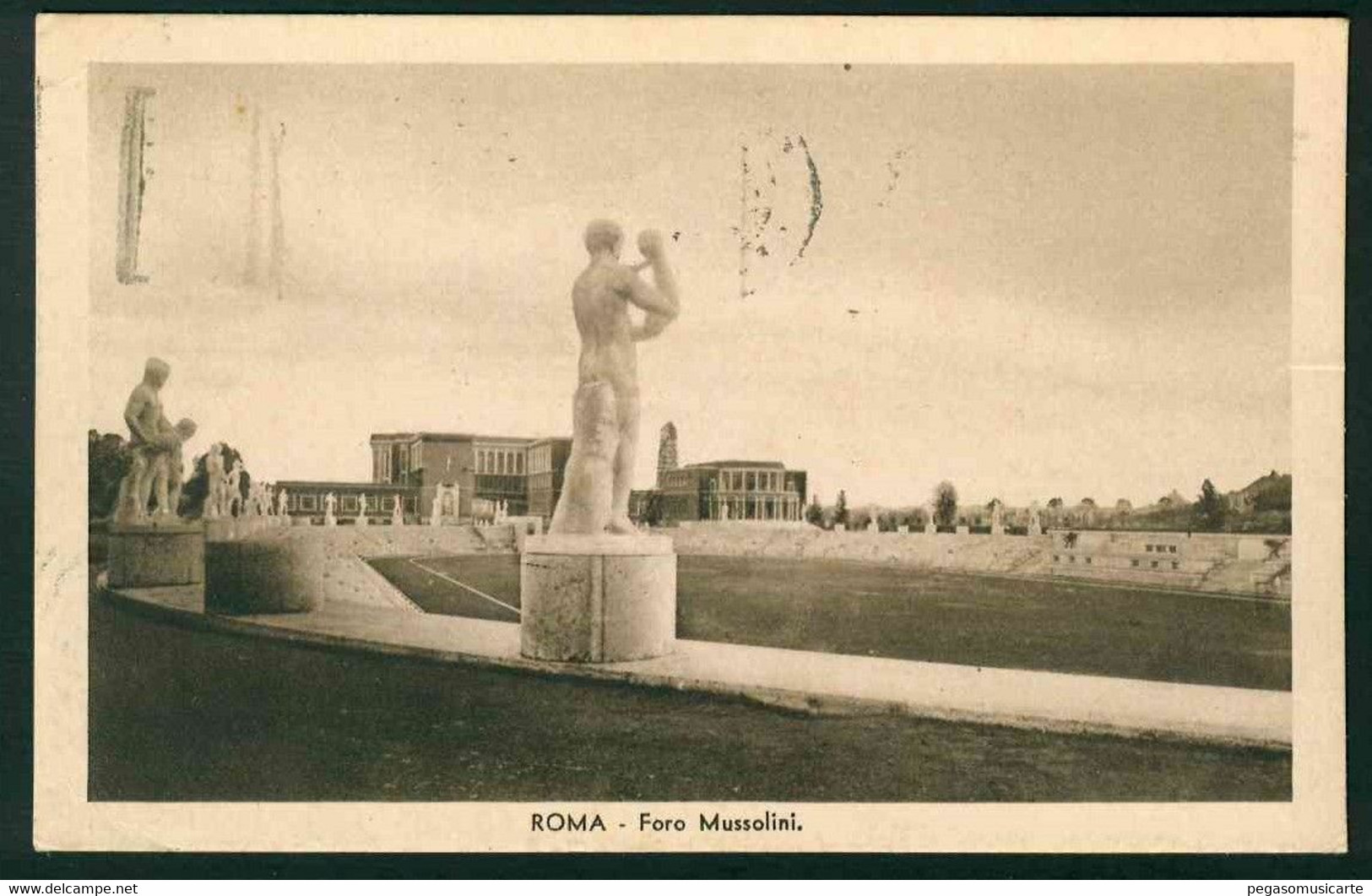 CLF042 - ROMA - FORO MUSSOLINI 1936 - STORIA POSTALE - Stadien & Sportanlagen