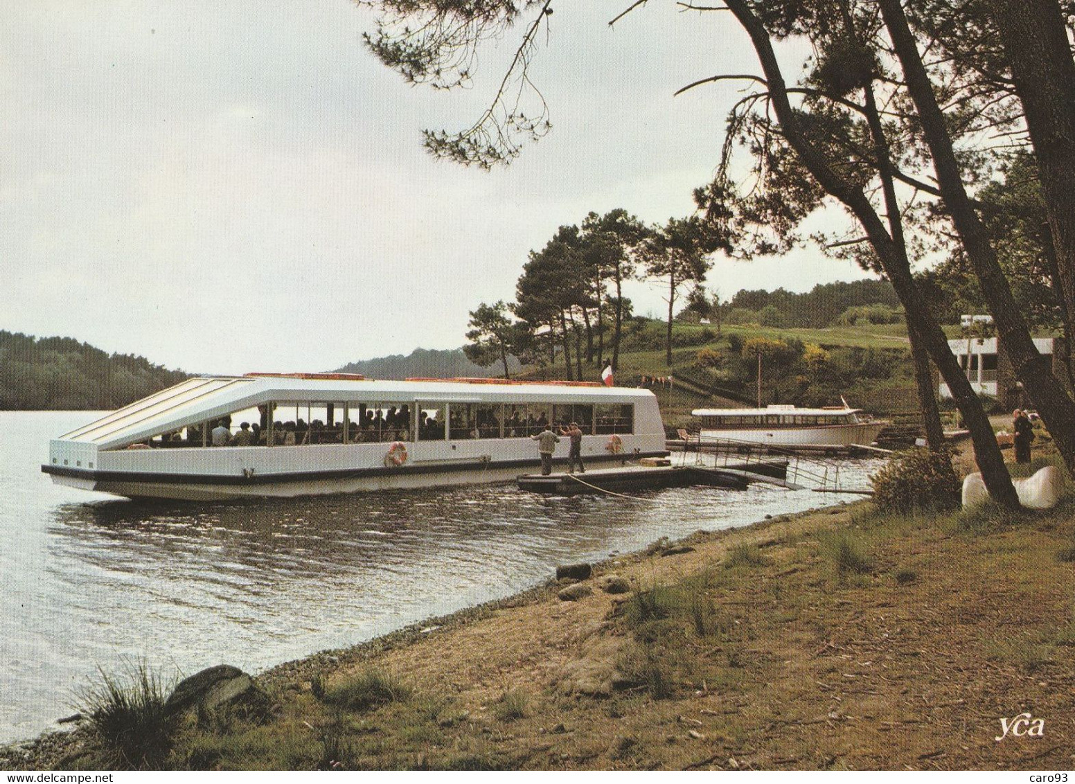 Promenade Sur Le Lac De Guerlédan Vedettes Duc De Guerlédan Roc'h Couedic M Et Mme Boscher CAUREL - Caurel