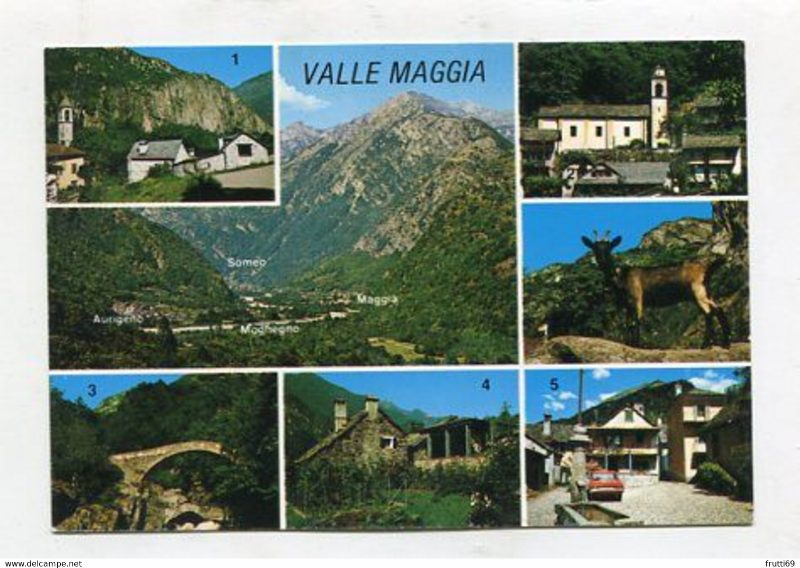 AK 088029 SWITZERLAND - Valle Maggia - Maggia