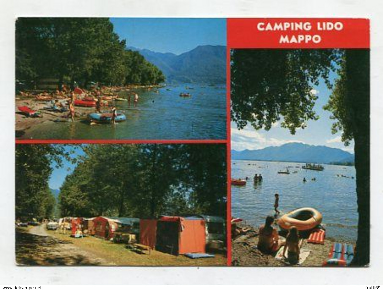 AK 088076 SWITZERLAND - Tenero - Lago Maggiore - Camping Lido Mappo - Tenero-Contra