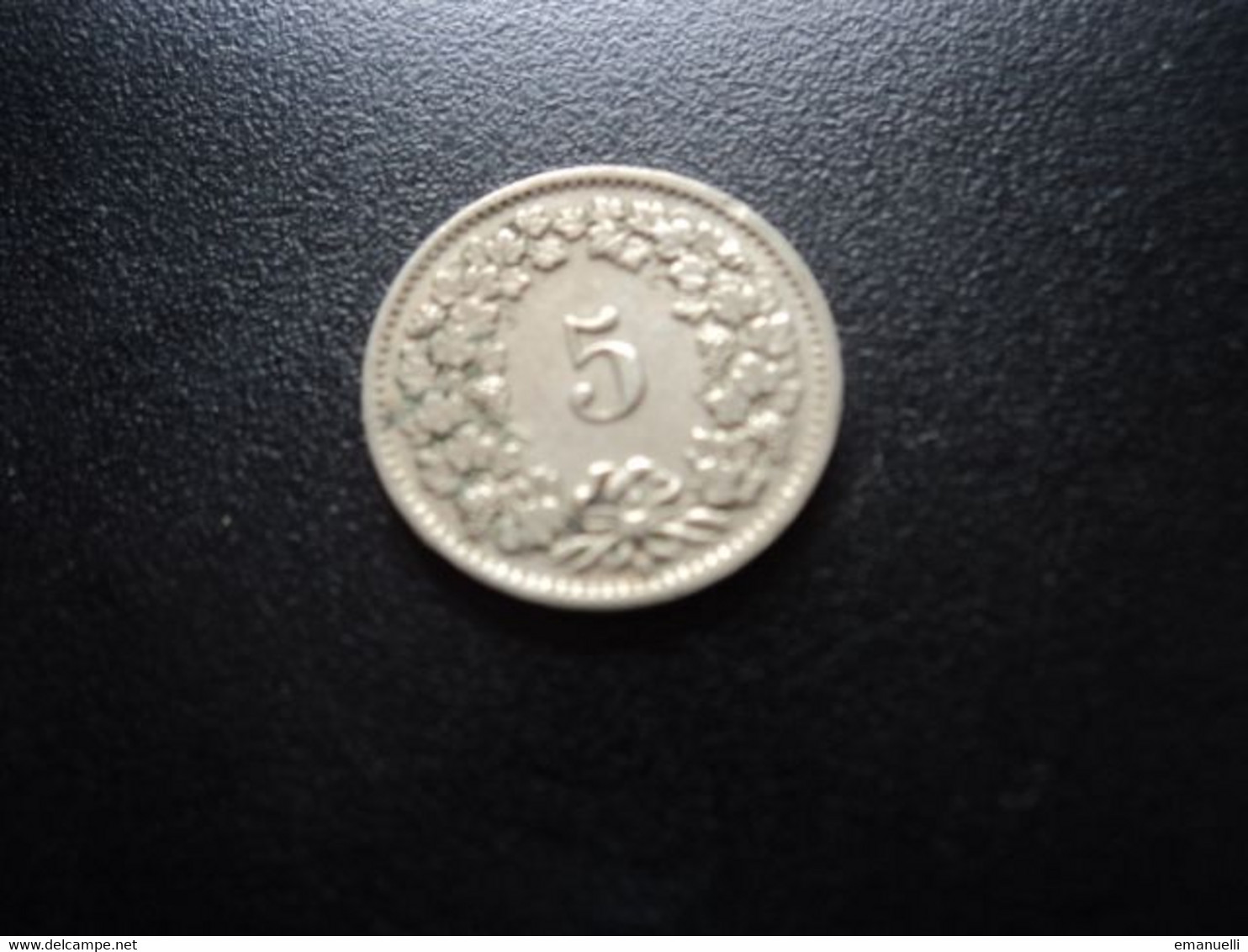 SUISSE : 5 RAPPEN  1953 B    KM 26     SUP - 5 Centimes / Rappen