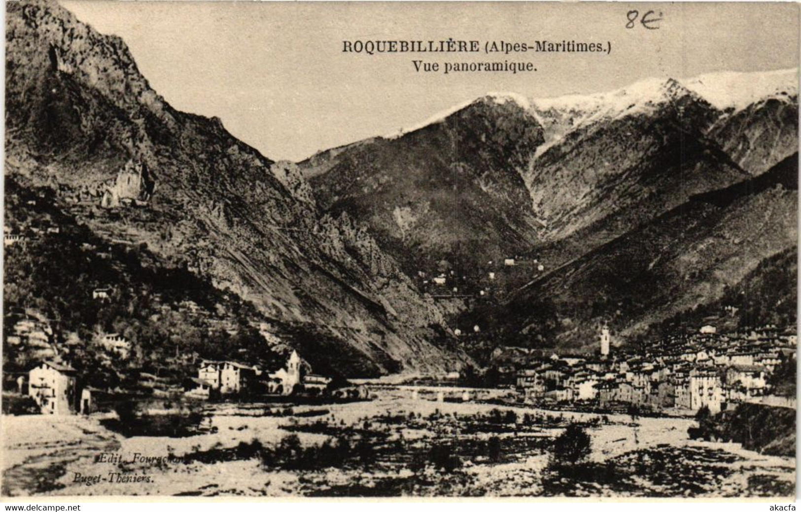 CPA ROQUEBILLIERE -Vue Panoramique (261910) - Roquebilliere