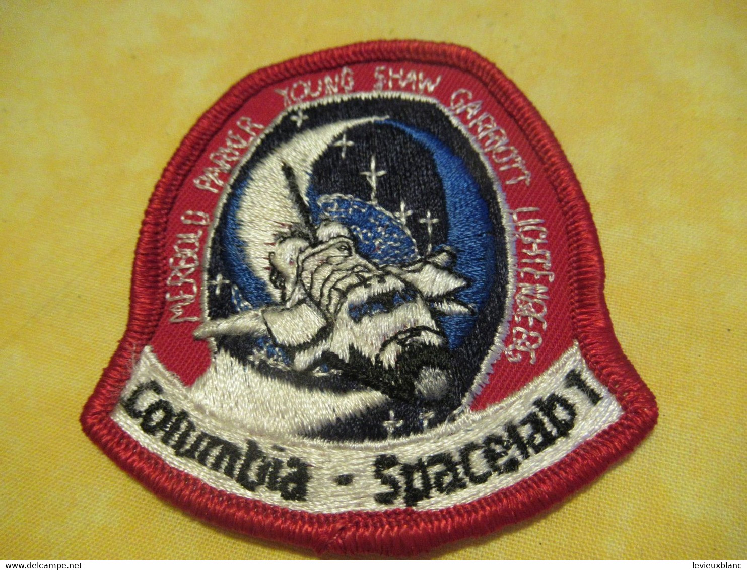 Ecusson Ancien /NASA/Aeronautique/COLUMBIA-Spacelab 1/Merbold Parker Young Shaw Carrioti Lightenberg/1981        ET365 - Patches