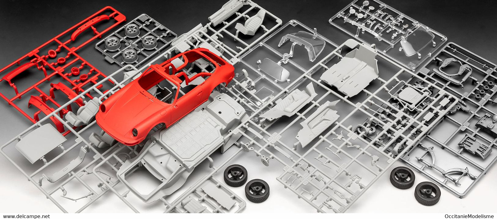 Revell - PORSCHE 911 CARRERA 3.2 Targa G-Model maquette kit plastique réf. 07689 Neuf NBO 1/24