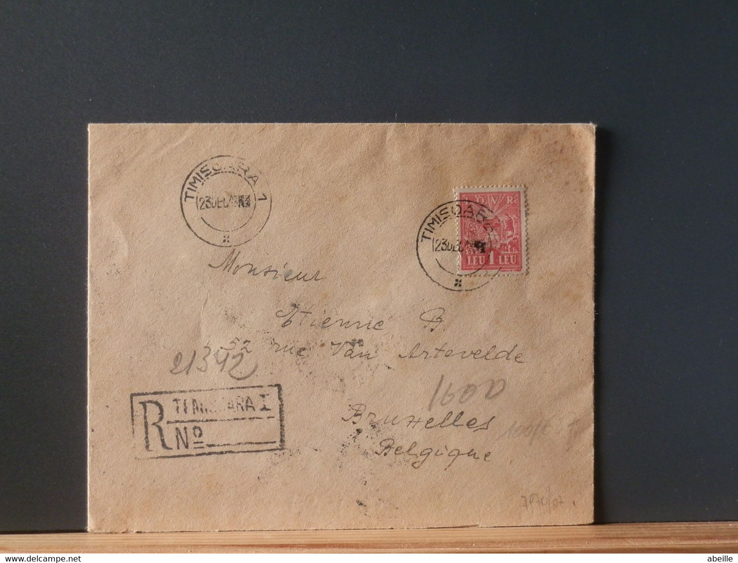 100/686  LETTRE   POUR LA BELG. 1948 - Cartas & Documentos