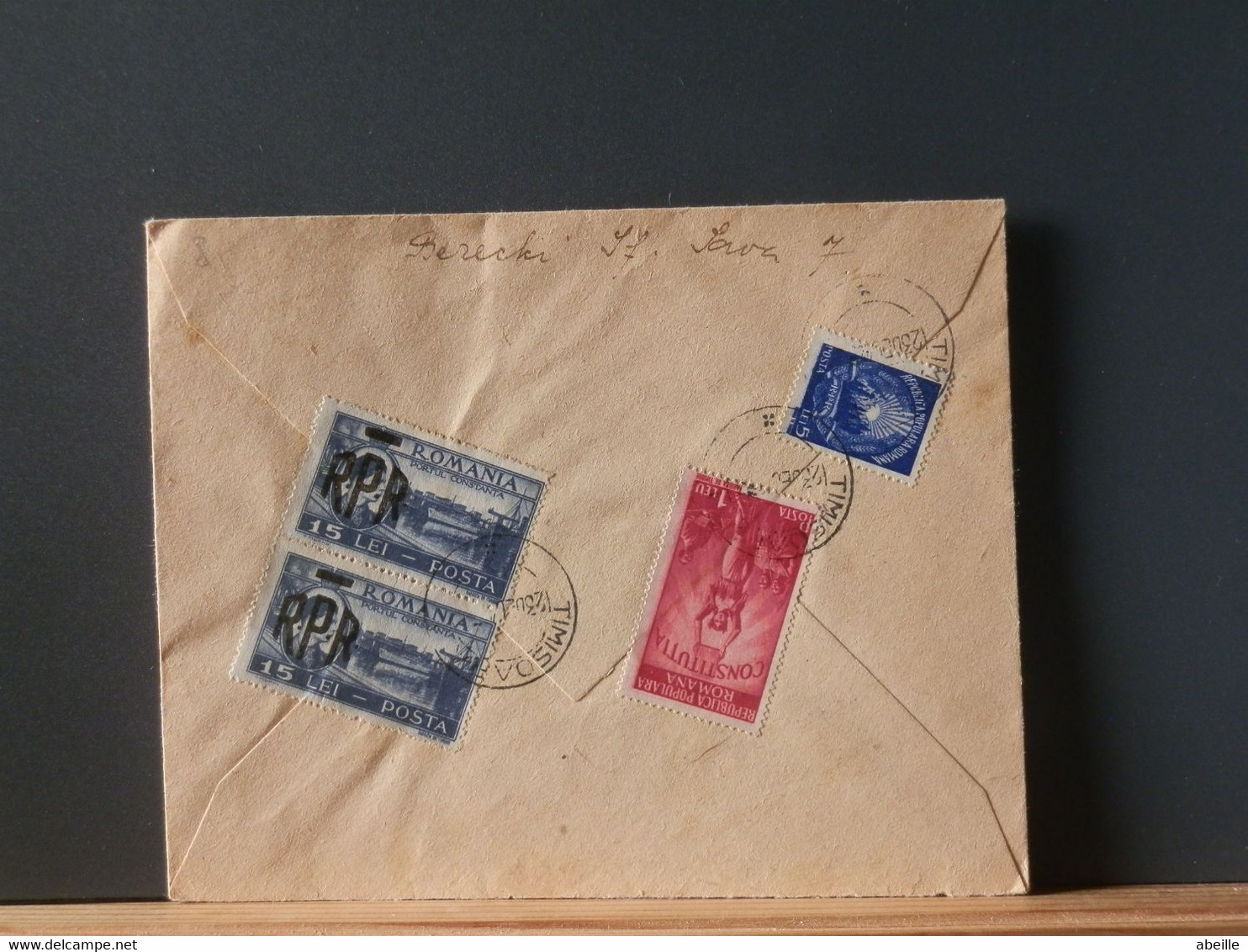 100/686  LETTRE   POUR LA BELG. 1948 - Storia Postale