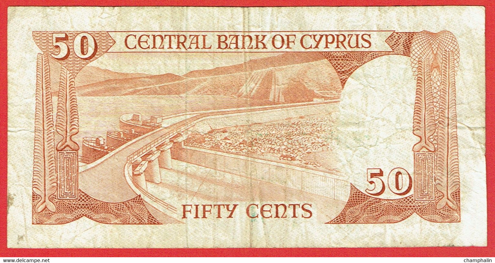 Chypre - Billet De 50 Cents - 1er Décembre 1984 - P49a - Cyprus