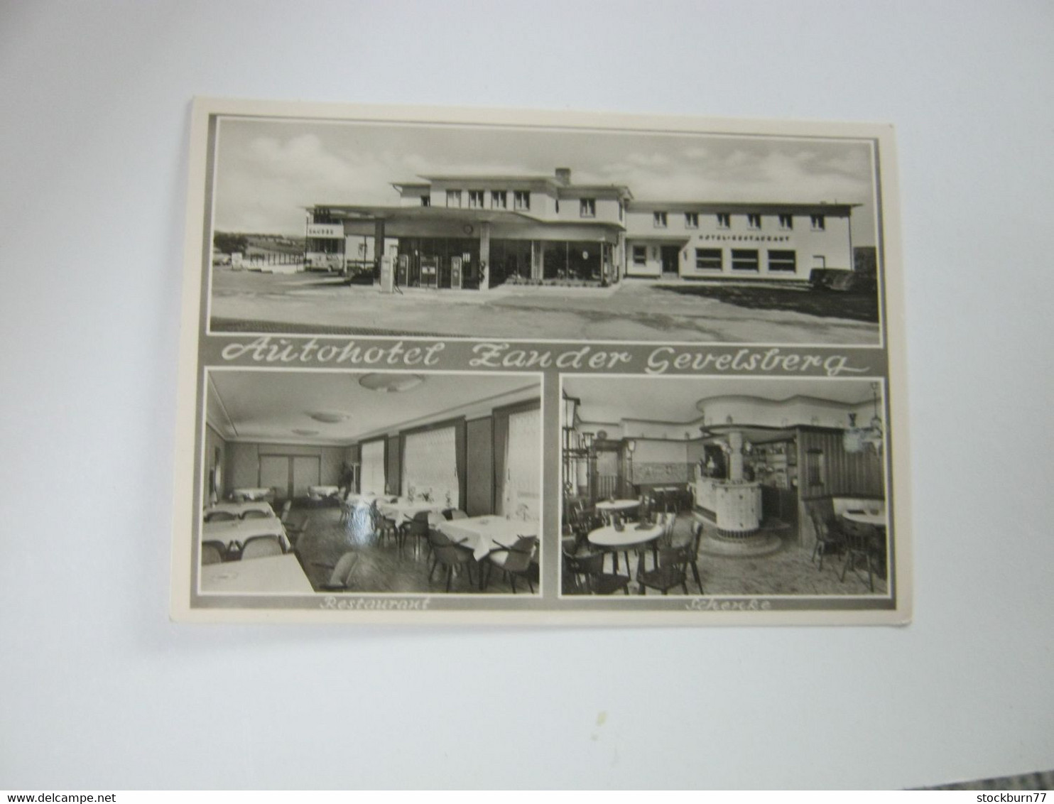 GEVELSBERG , Autohotel Zander  , Schöne Karte Um  1958 - Gevelsberg