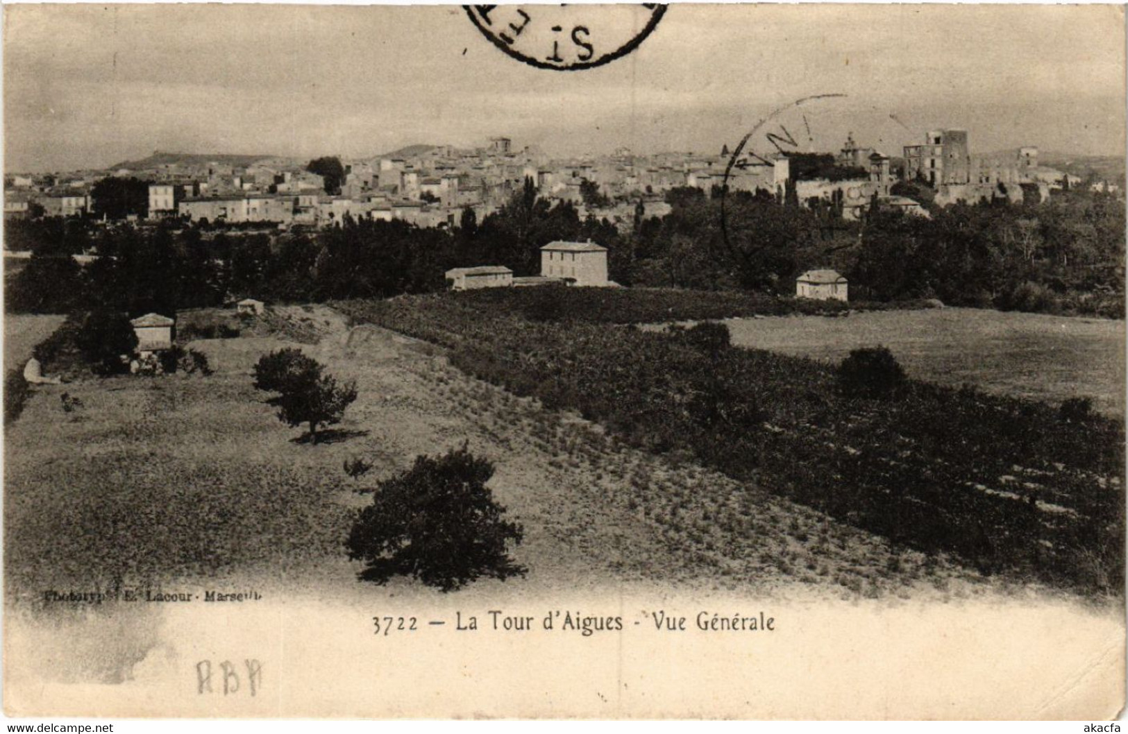 CPA La TOUR-d'AIGUES - Vue Générale (511744) - La Tour D'Aigues