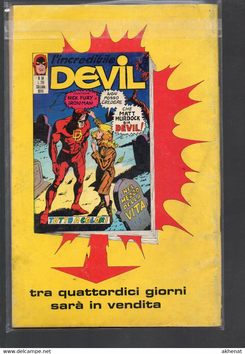 BIG - DEVIL (Corno 1972) N. 53  LA MORTE... Usato. - Super Heroes