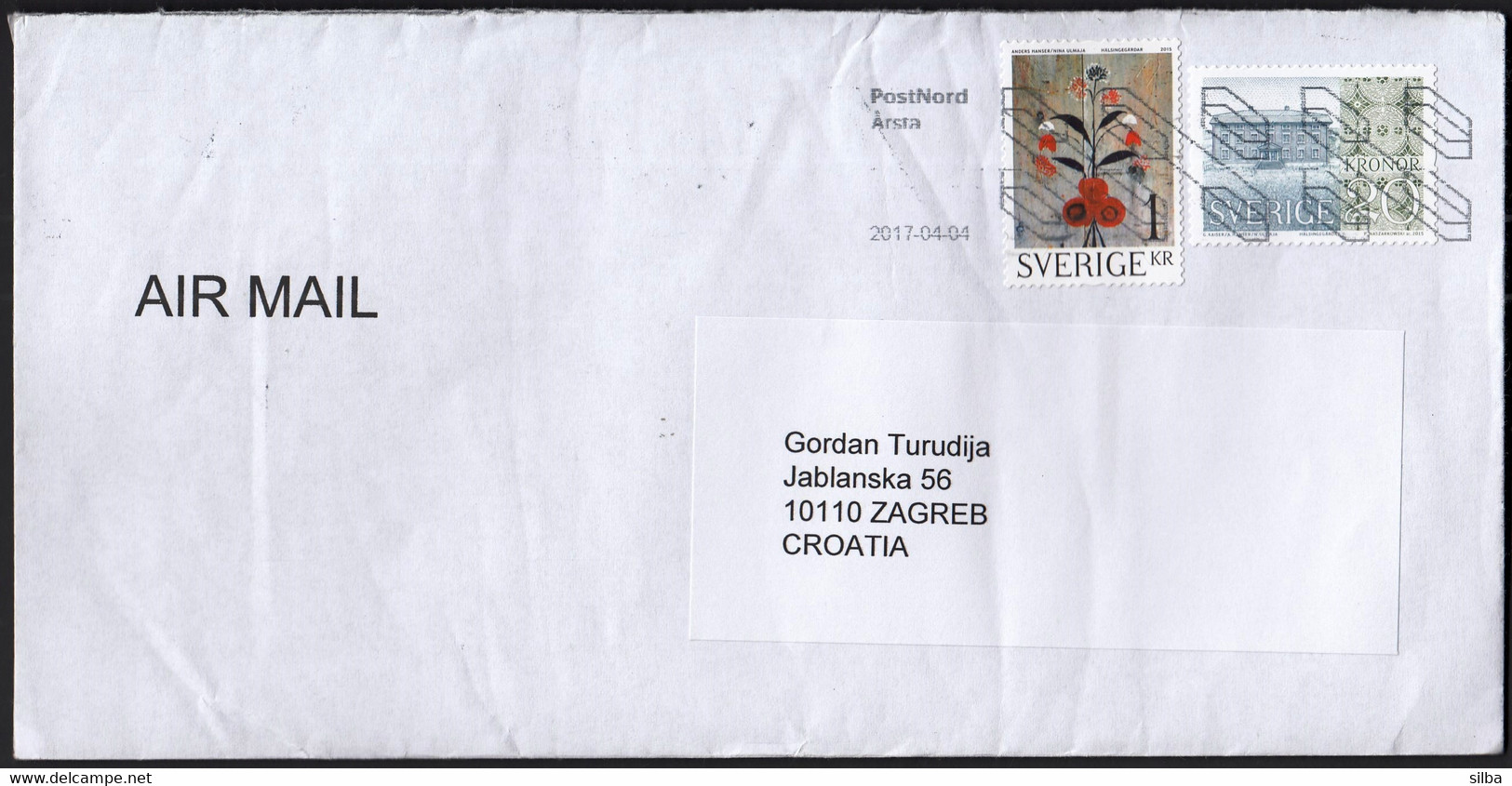 Sweden / 2015 Farmhouses Of Hälsingland 1 Kr, 20 Kr - Lettres & Documents