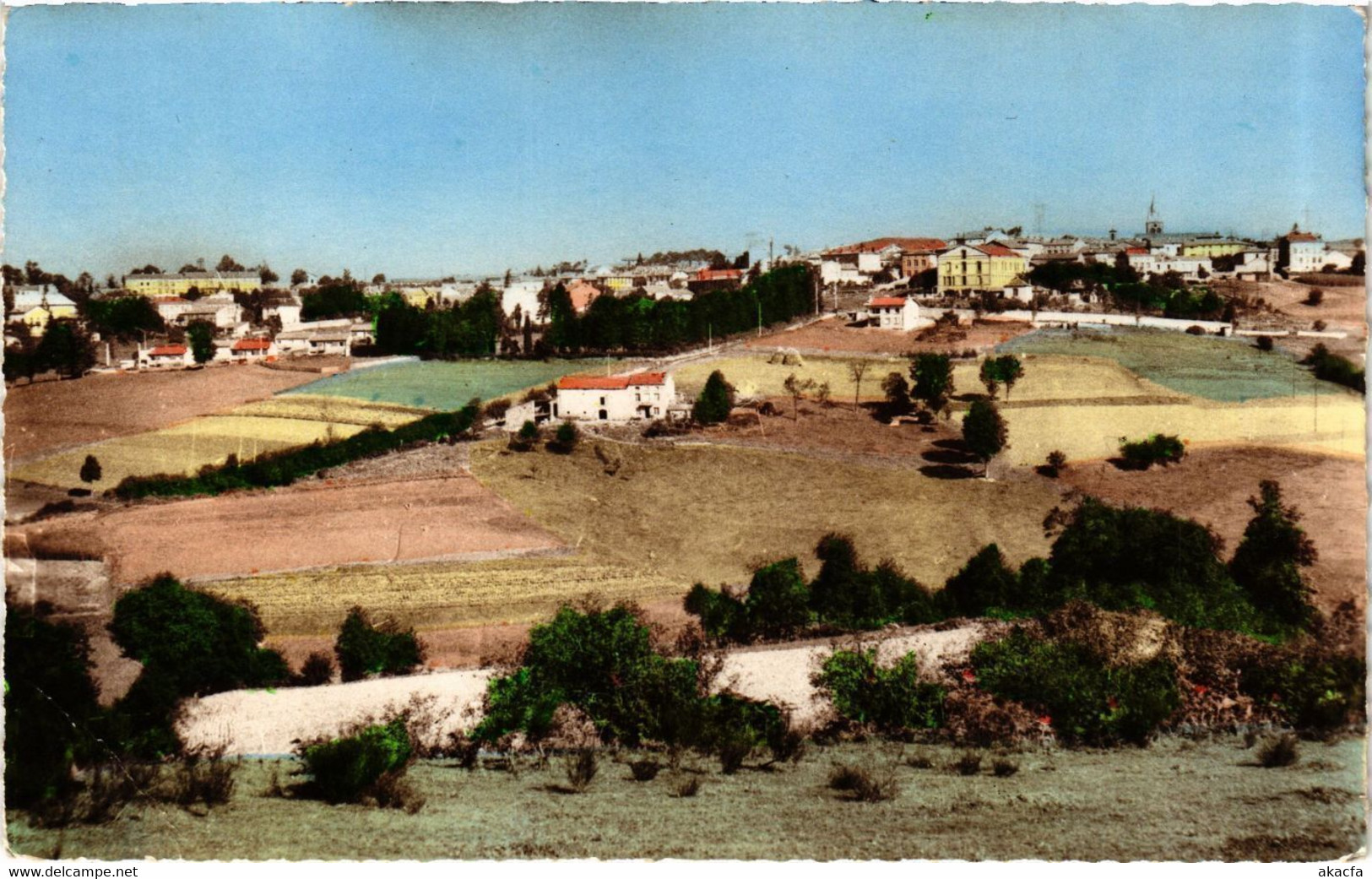 CPA St-DIDIER-en-VELAY - Vue Générale Prise De Percet (690423) - Saint Didier En Velay