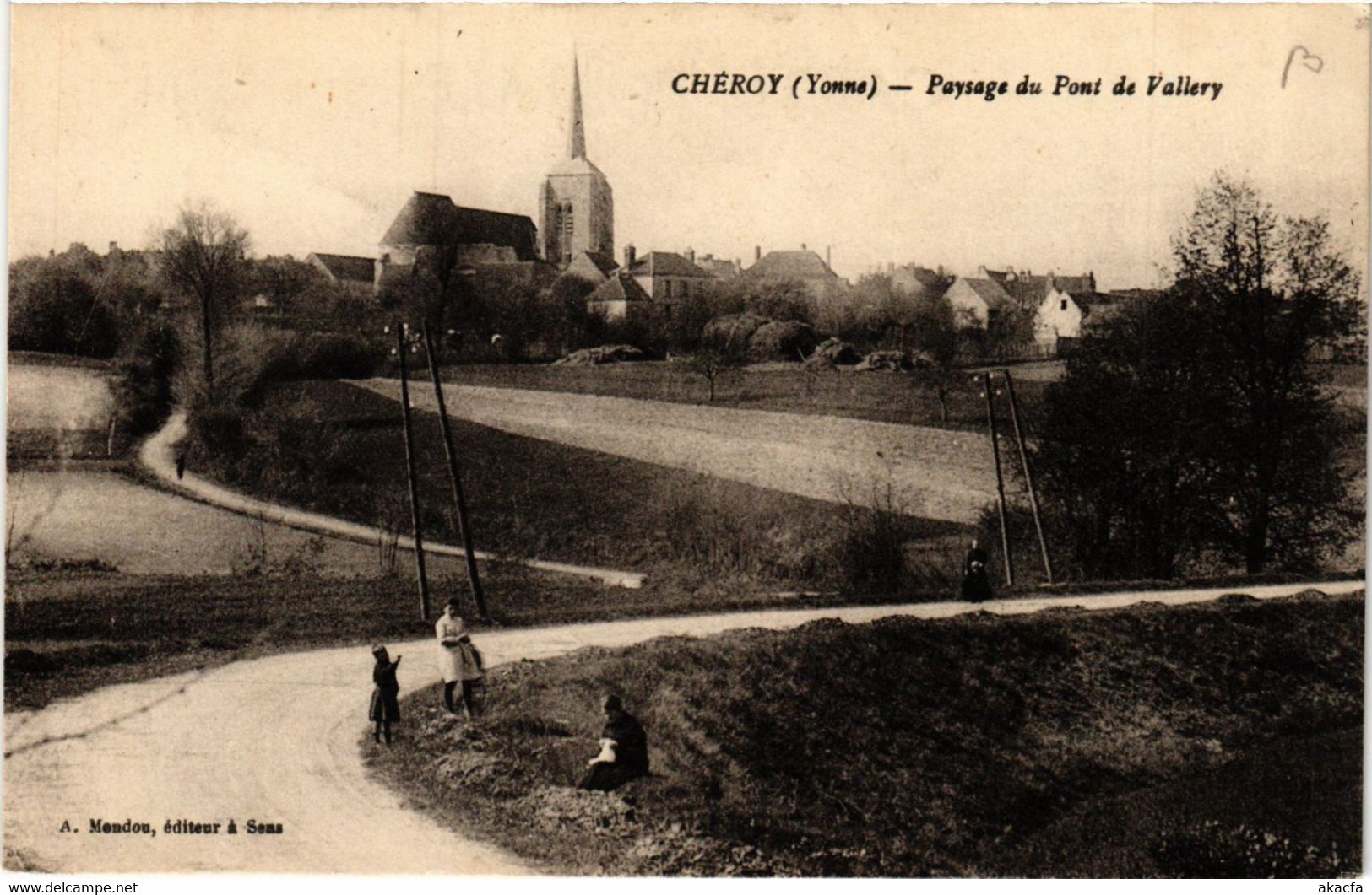 CPA CHÉROY - Paysage Du Pont De VALLERY (658456) - Chevannes