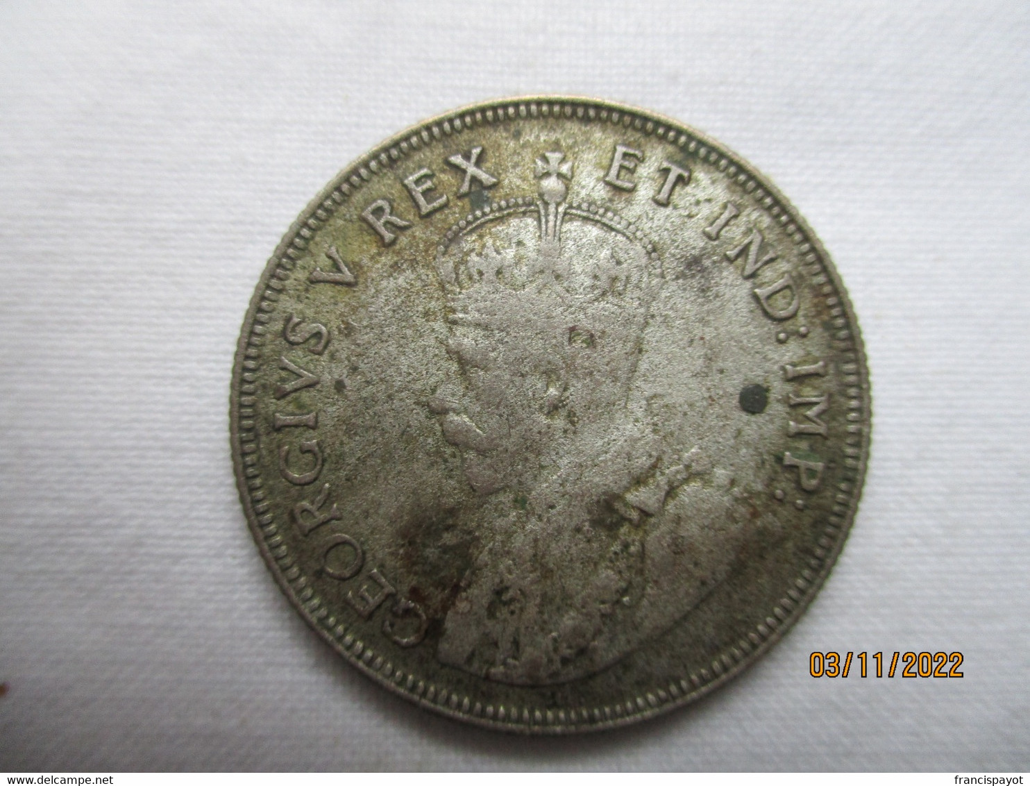 East Africa: 1 Shilling 1922 (silver) - Britische Kolonie