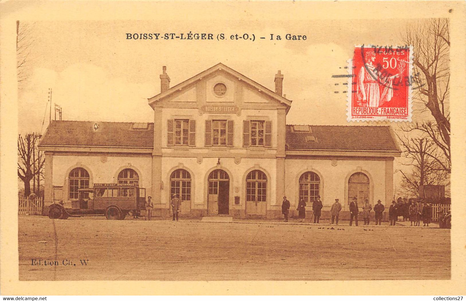 94-BOISSY-SAINT-LÉGER-LA GARE - Boissy Saint Leger