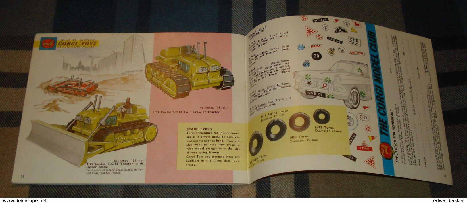 Catalogue CORGI TOYS 1965 - Voitures Miniatures [1] - Catálogos