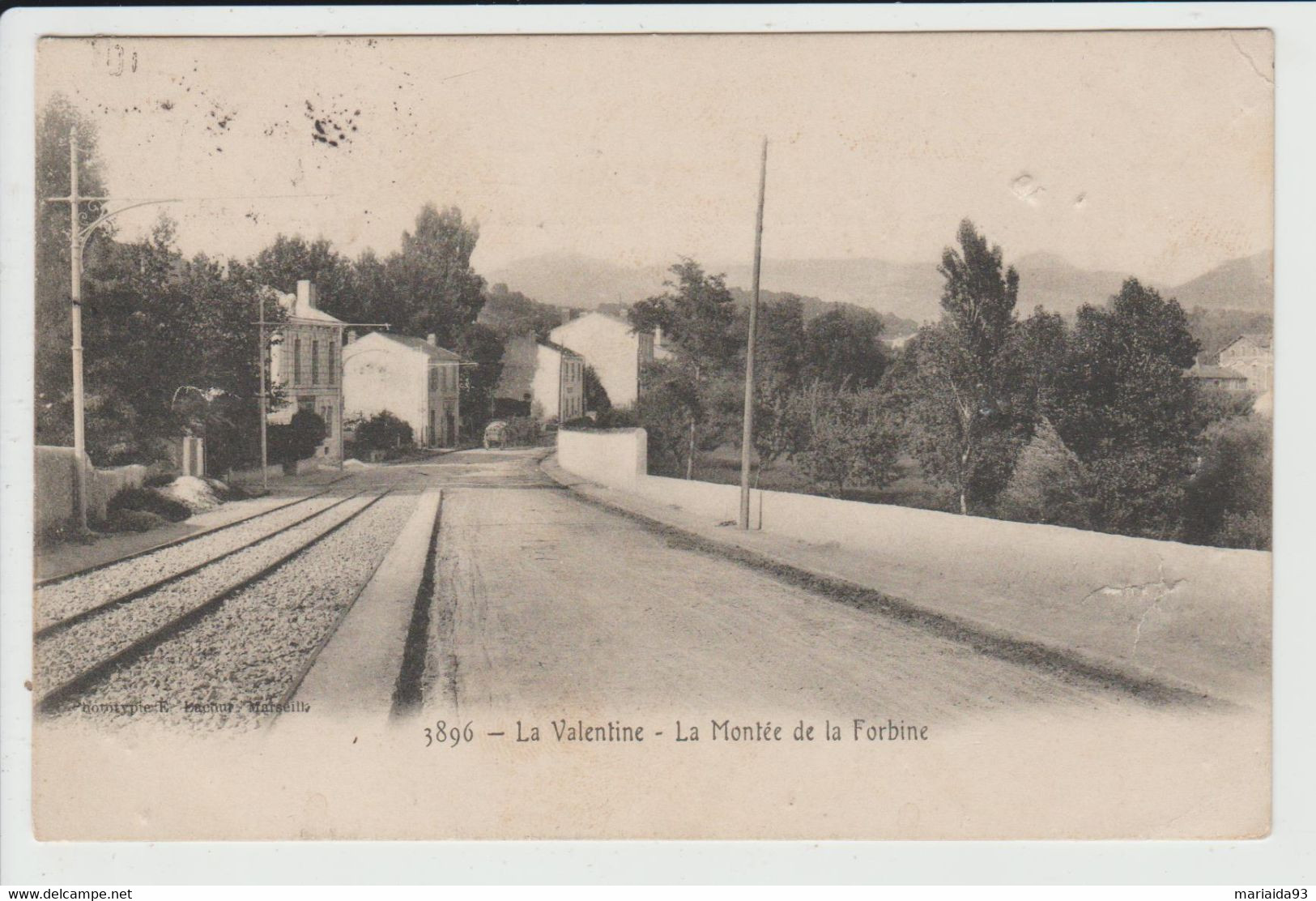 BANLIEUE DE MARSEILLE - BOUCHES DU RHONE - QUARTIER LA VALENTINE - LA MONTEE DE LA FORBINE - Les Caillols, La Valentine