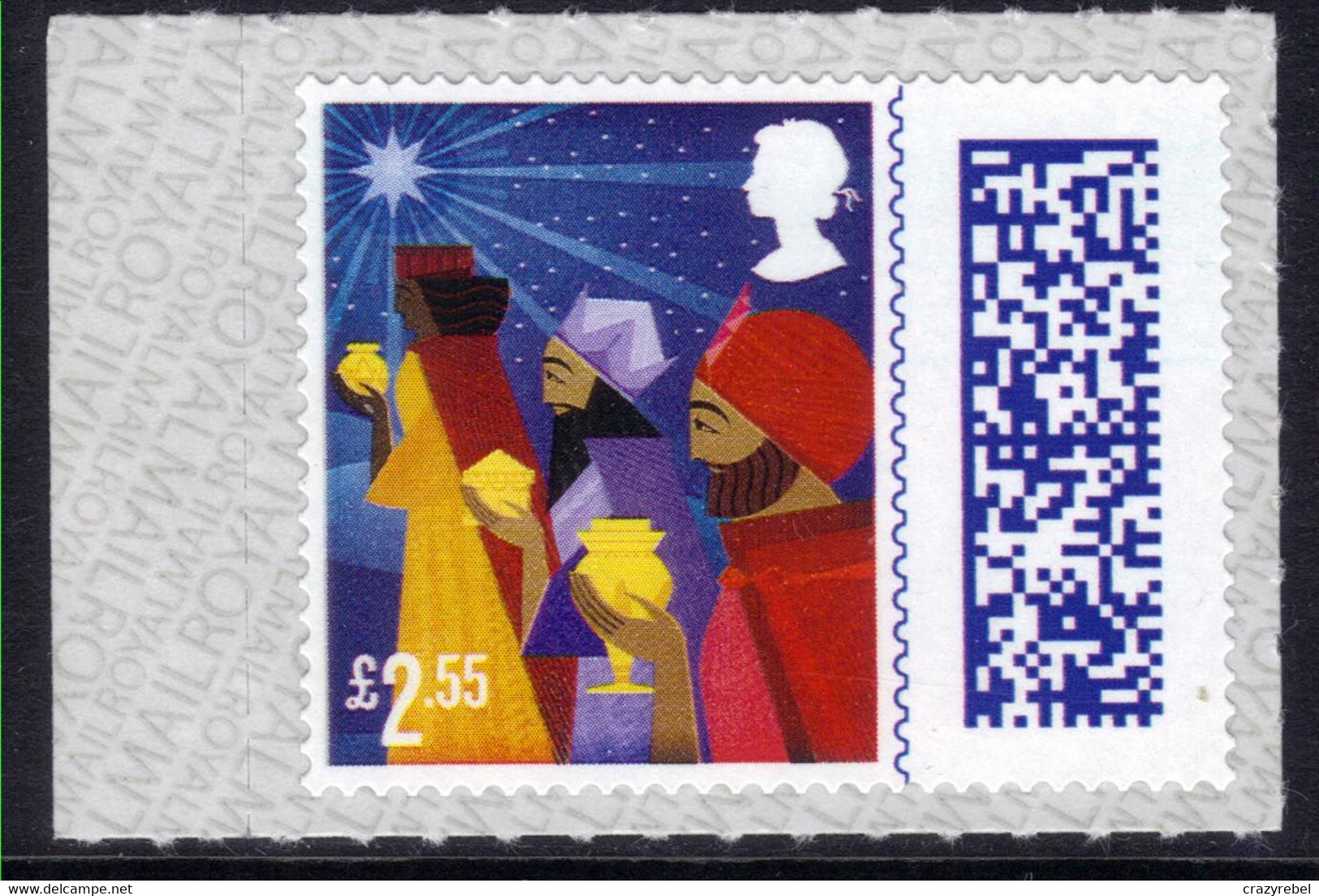 GB 2022 QE2 £2.55 Christmas Maji  3 Kings Umm ( A1409 ) - Neufs