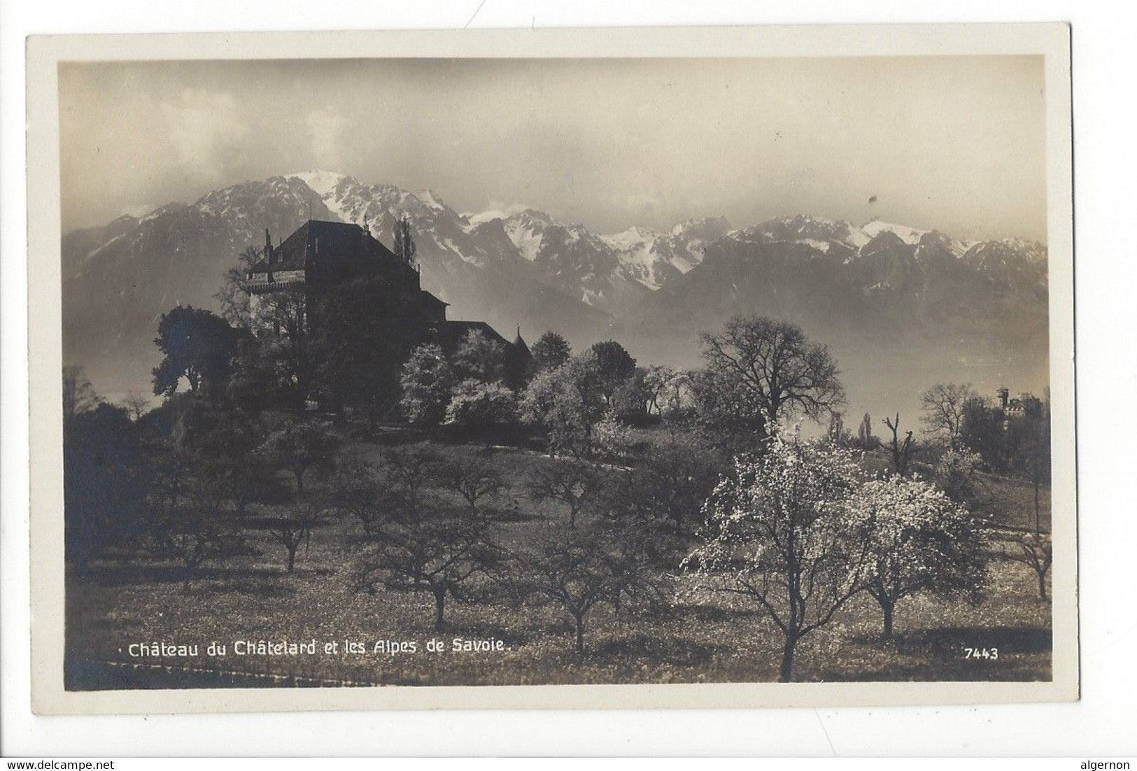 30619 - Château Du Châtelard Et Les Alpes De Savoie Fête Cantonale Vaudoise Des UCJG 1925 - Le Vaud