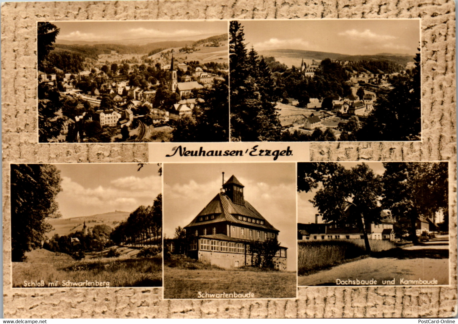 38901 - Deutschland - Neuhausen Im Erzgebirge , Schwartenberg , Schwartenbaude , Dachsbaude  - Nicht Gelaufen - Neuhausen (Erzgeb.)