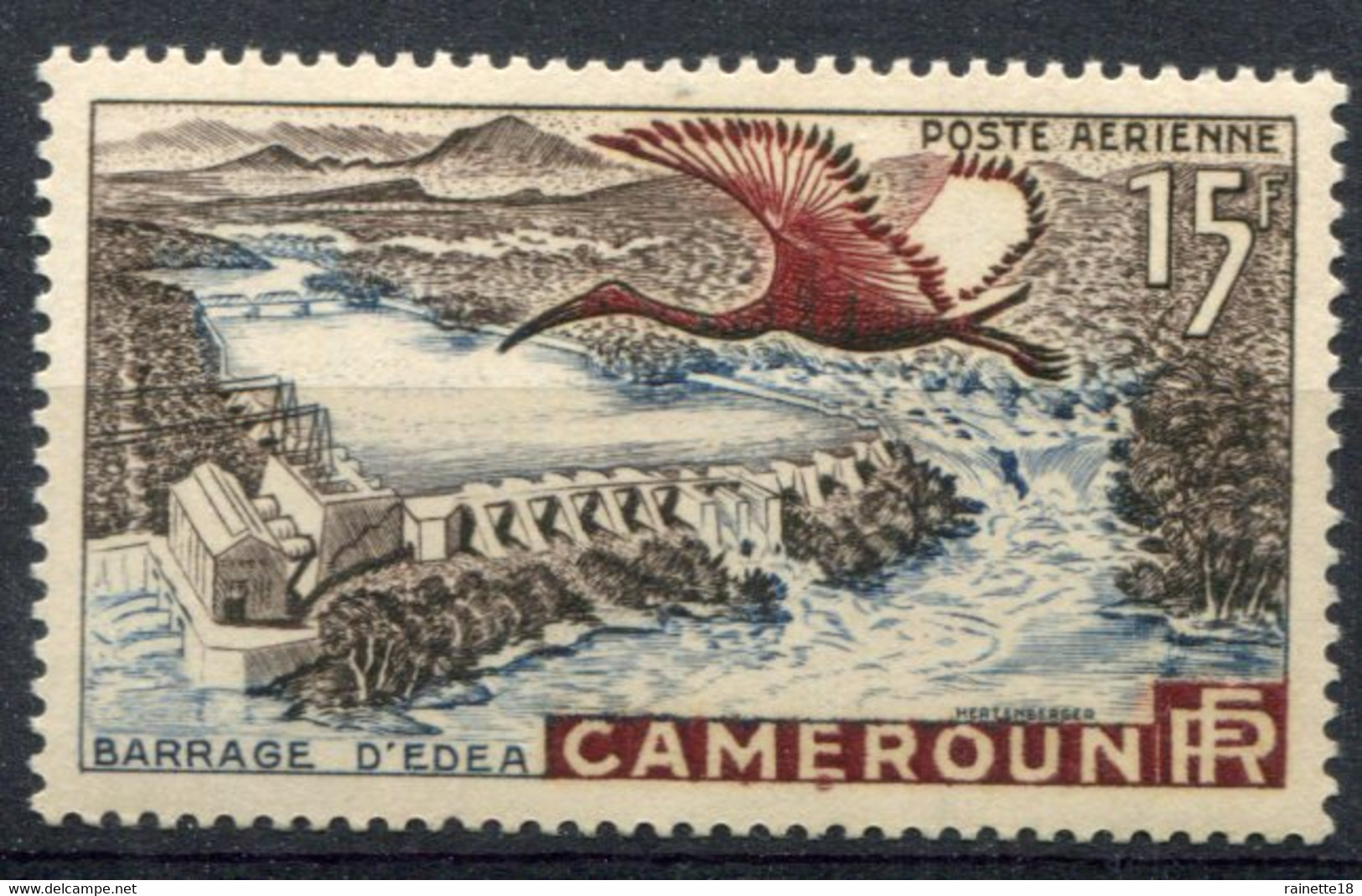 Cameroun        PA  43 ** - Poste Aérienne
