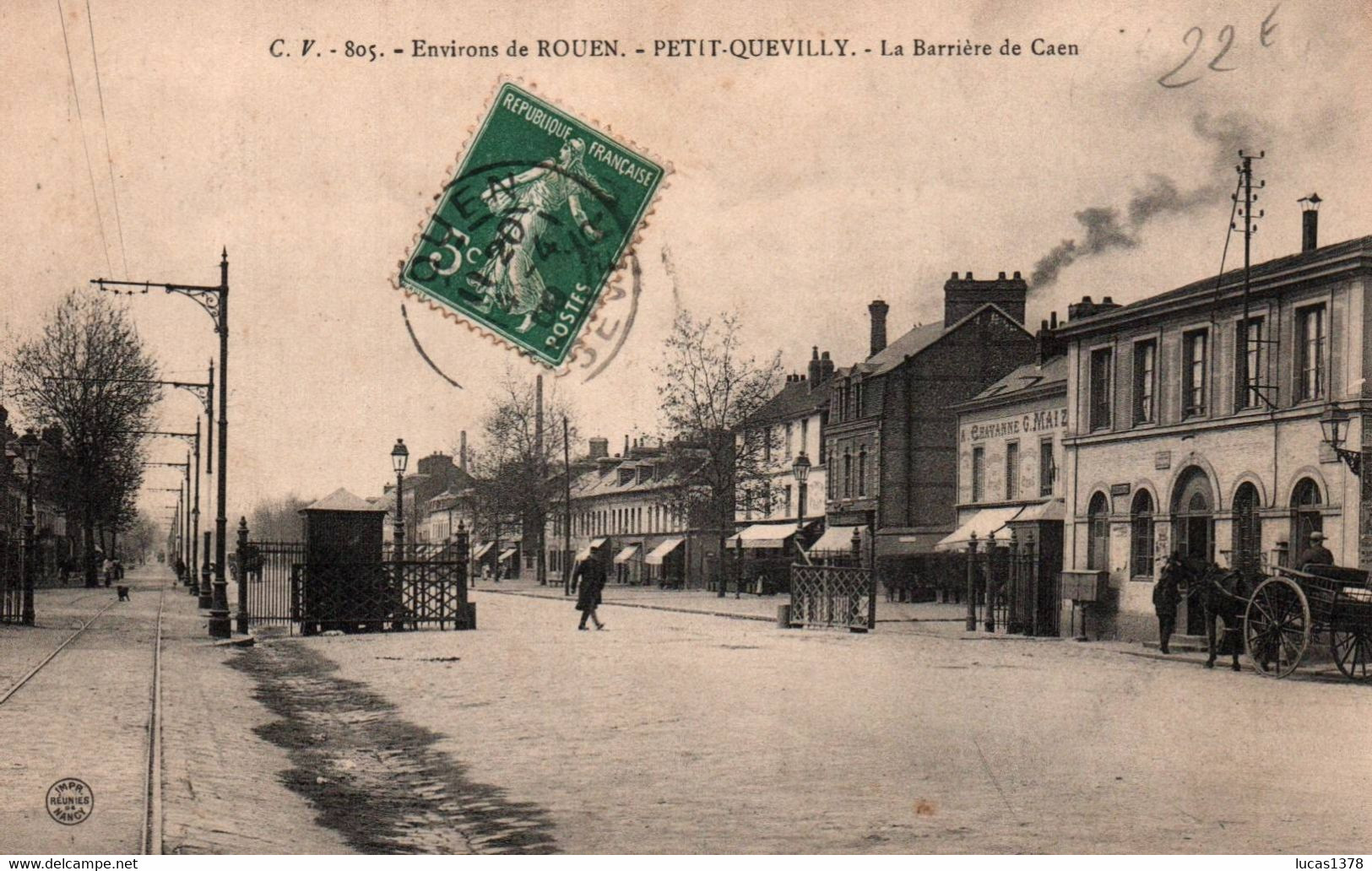 76 / PETIT QUEVILLY / LA BARRIERE DE CAEN - Le Petit-Quevilly