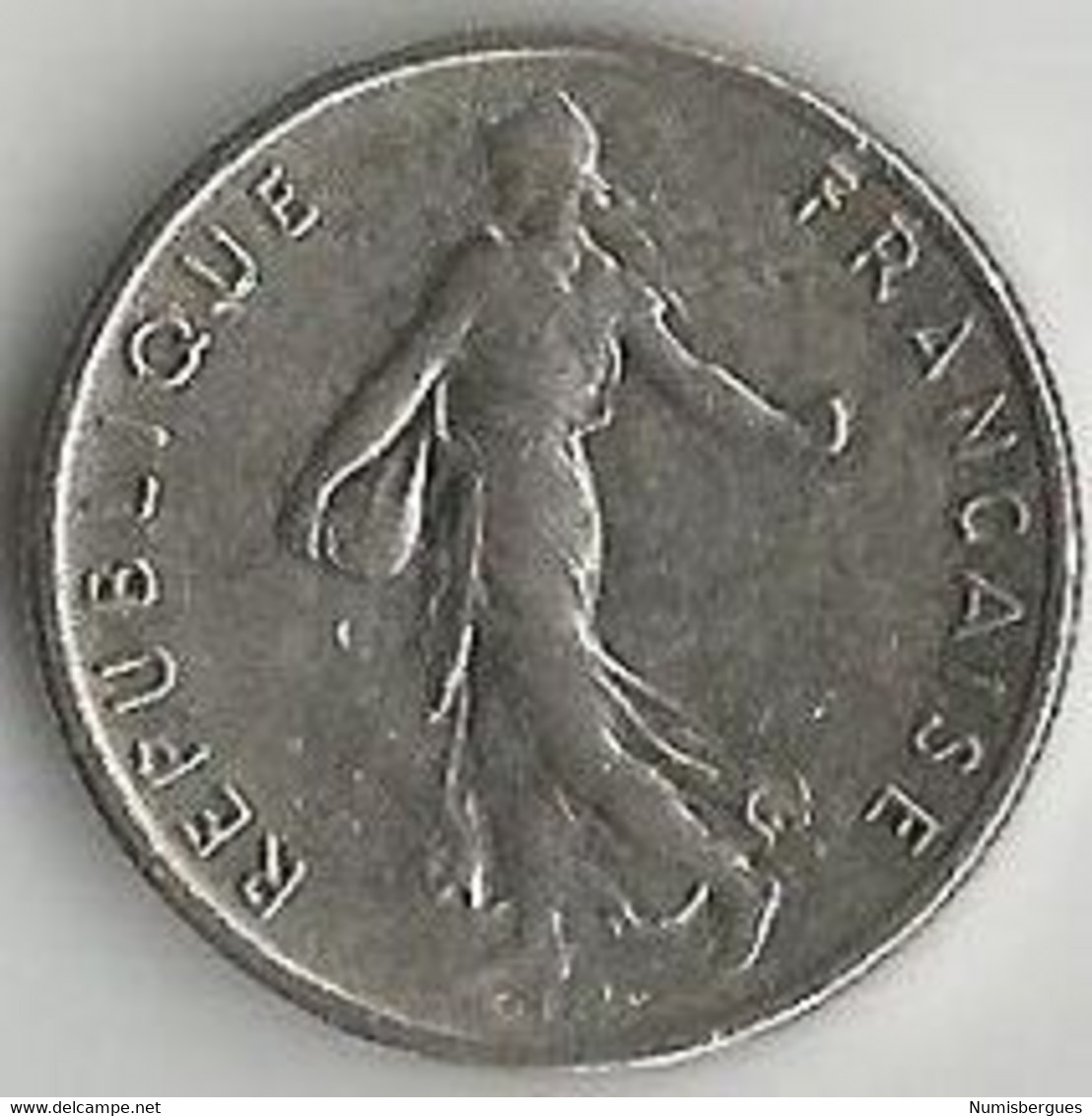 Pièce De Monnaie 50 Centimes Semeuse 1970 - 50 Centimes
