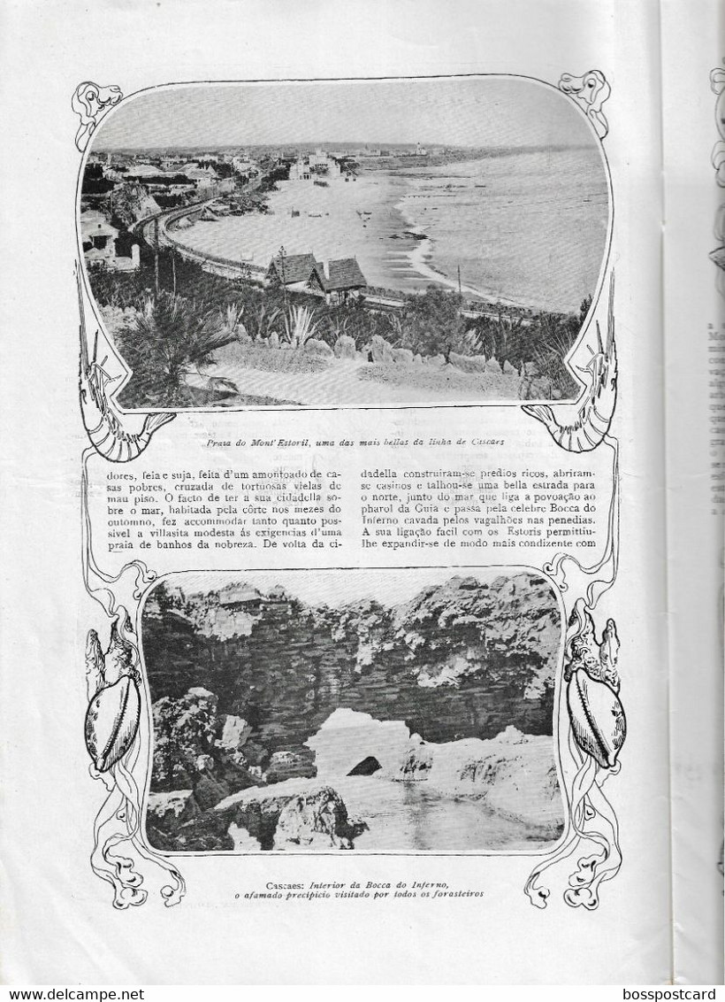 Figueira Da Foz Estoril Cascais Vila Conde Gerês Funchal Aveiro Açores Ilustração Portuguesa Nº 130, 1908 Portugal - Allgemeine Literatur