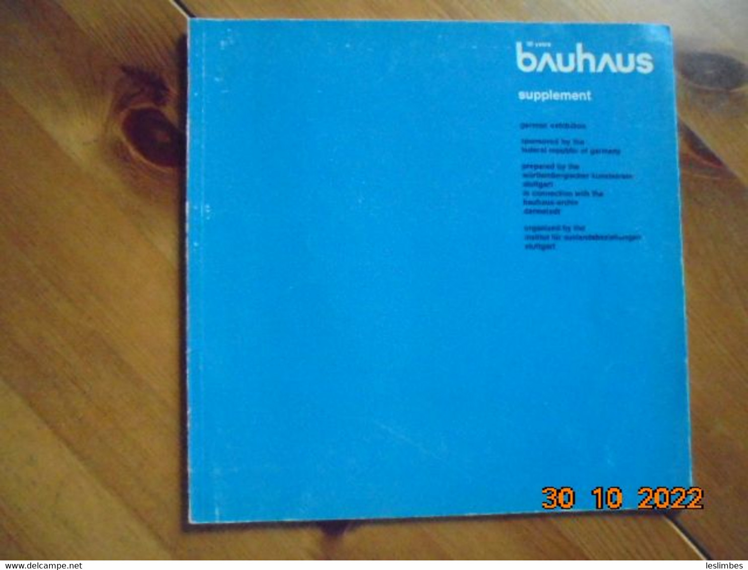 50 Years Bauhaus - SUPPLEMENT - German Exhibition Sponsored By The Federal Republic Of Germany - Architecture