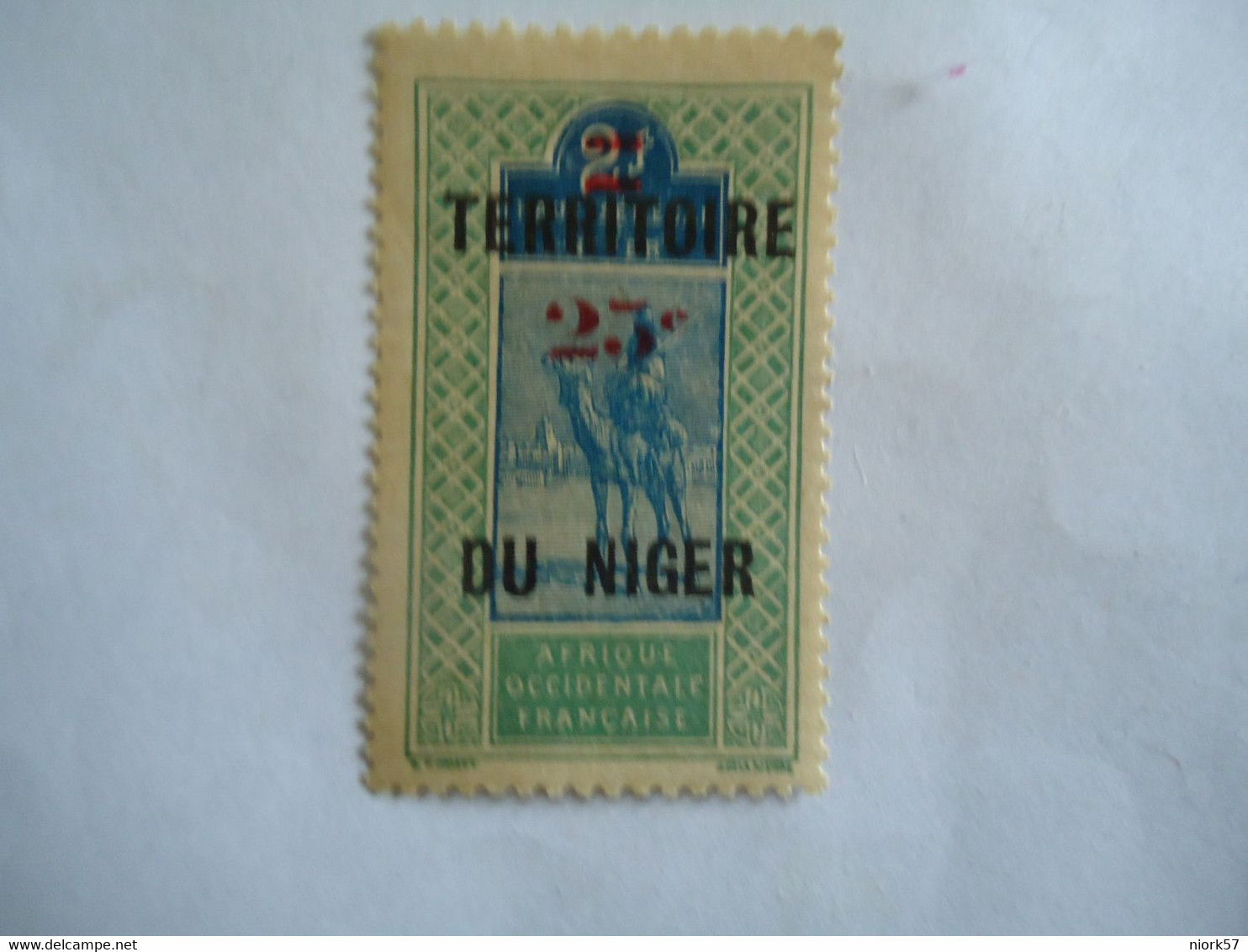 NIGER    FRANCE MLN  STAMPS 1921 OVERPRINT  CAMELS - Other & Unclassified