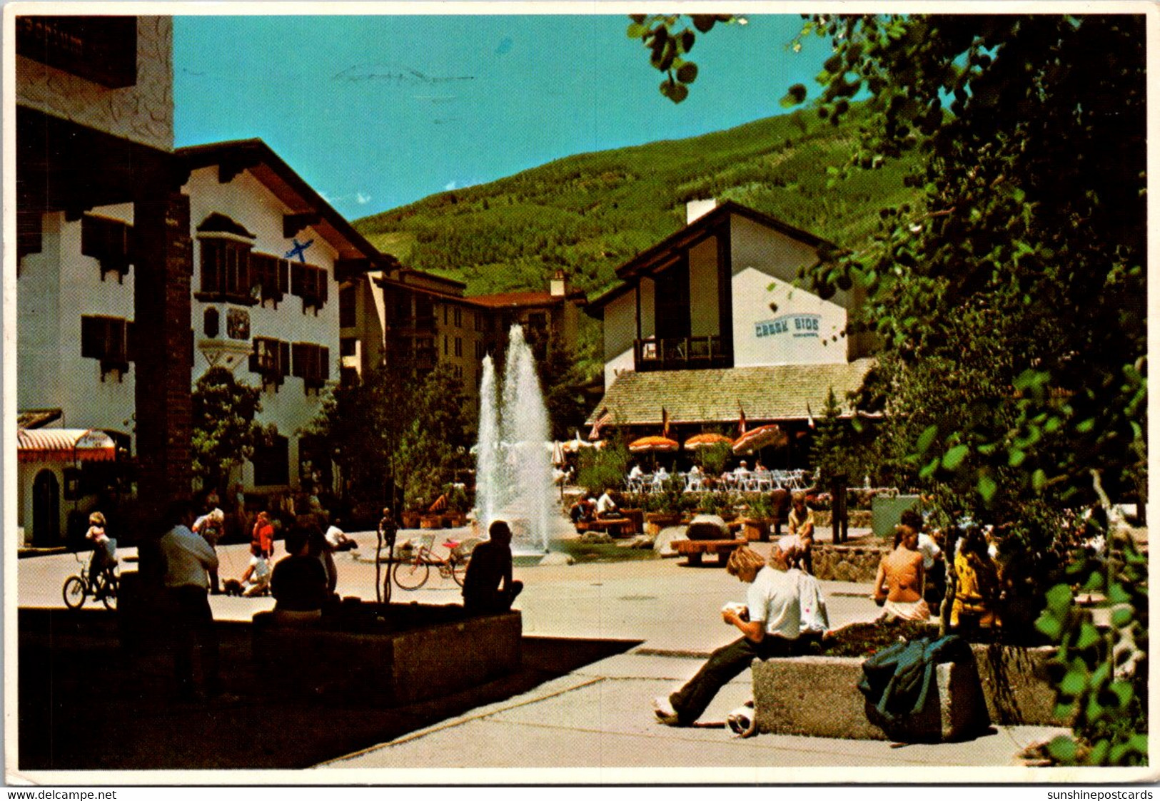 Colorado Aspen Village The CHildren's Fountain 1989 - Rocky Mountains