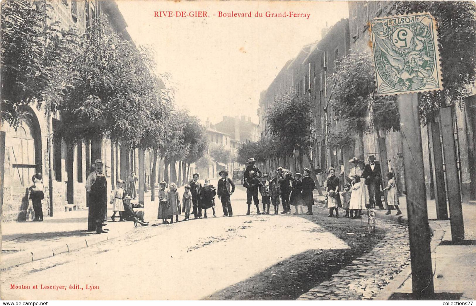 42-RIVE-DE-GIER- BOULEVARD DU GRAND FERRAY - Rive De Gier