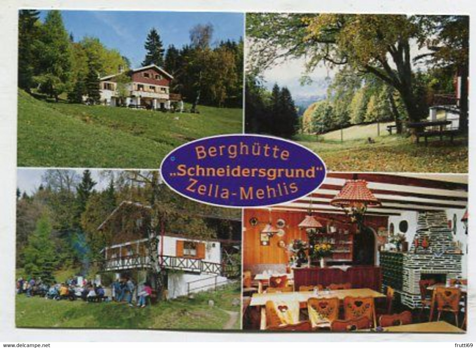 AK 089889 GERMANY - Zella-Mehlis - Berghütte Schneidersgrund - Zella-Mehlis