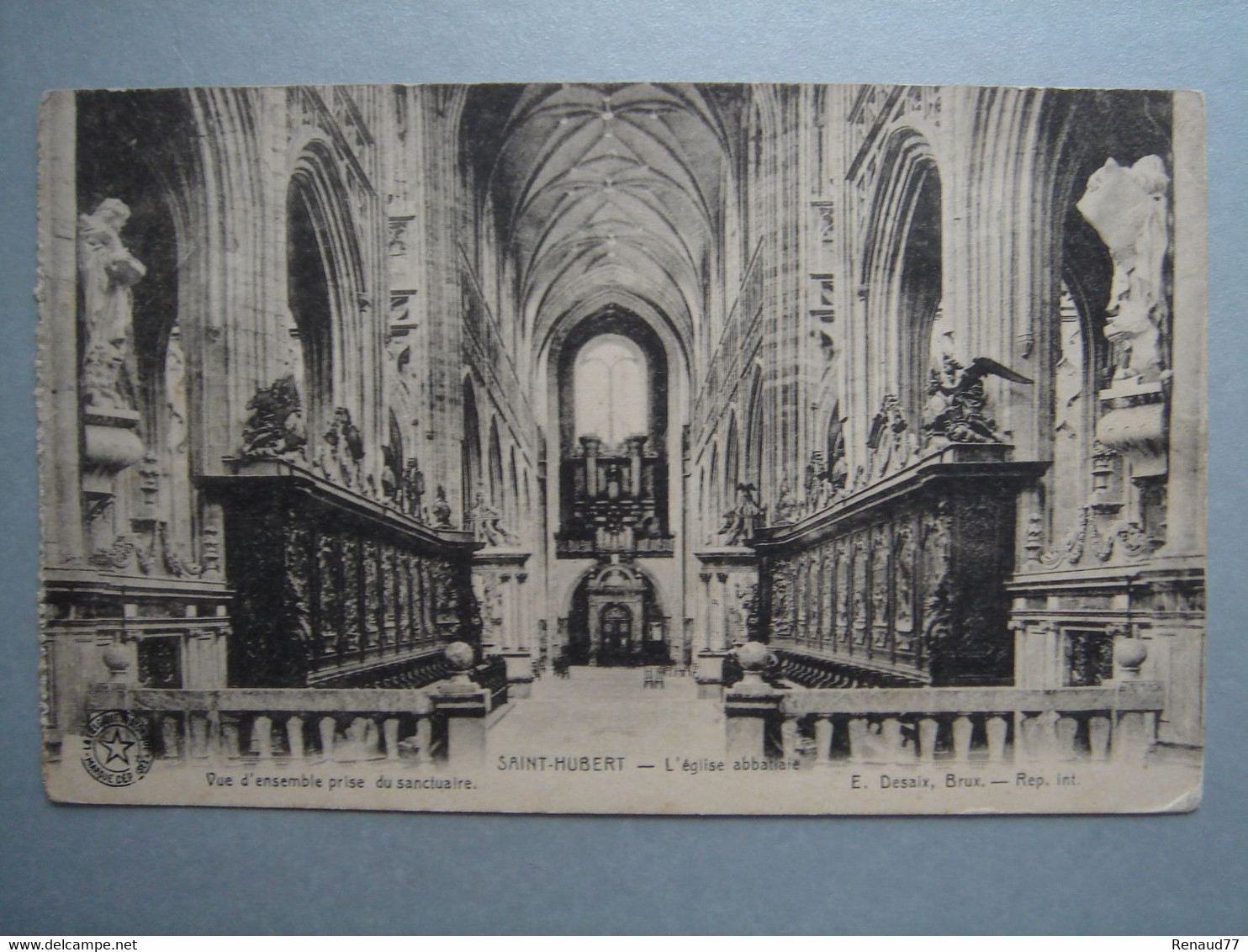 Saint-Hubert - L'église Abbatiale - Vue D'ensemble Prise Du Sanctuaire - Saint-Hubert