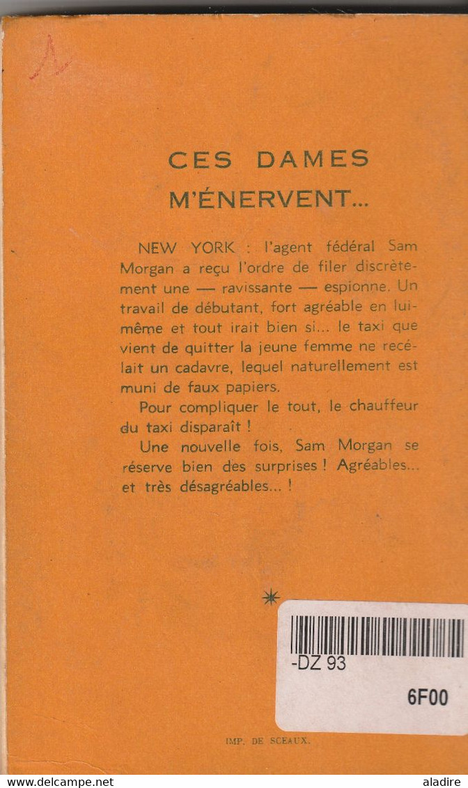 SLIM HARRISON - Ces Dames M'énervent... - Editions Le Masque - 189 Pages - 1965 - Le Masque