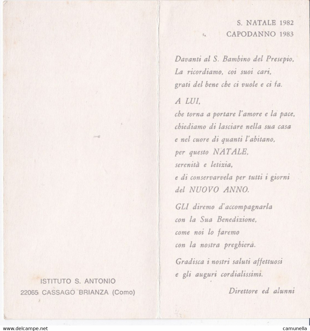 Biglietti D'auguri Vintage -NATALE -non Scritto - Other & Unclassified