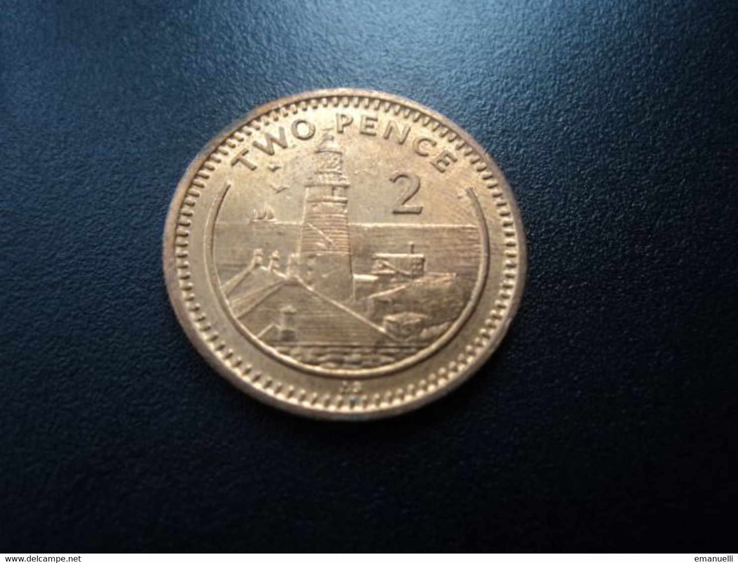 GIBRALTAR : 2 PENCE   1991 AB     KM 21     SUP+ - Gibraltar