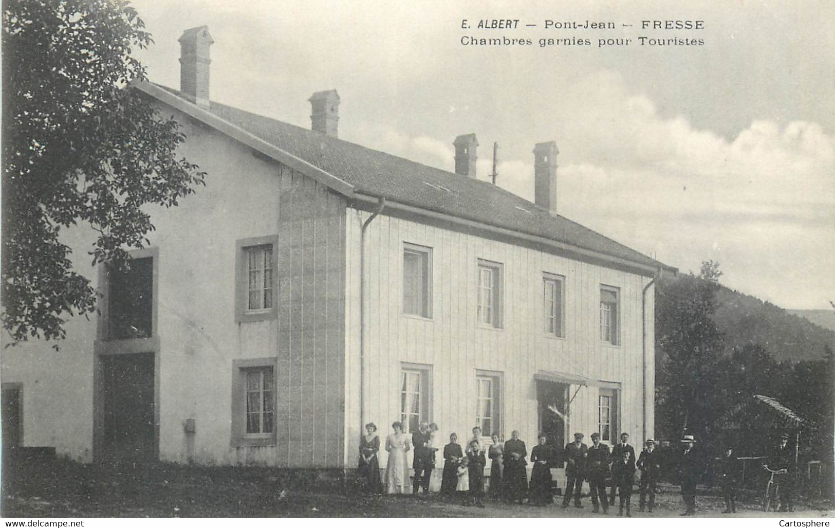 CPA 88 Vosges > Fresse Sur Moselle Pont Jean - Ernest Albert - Chambres Garnies Pour Touristes - Fresse Sur Moselle