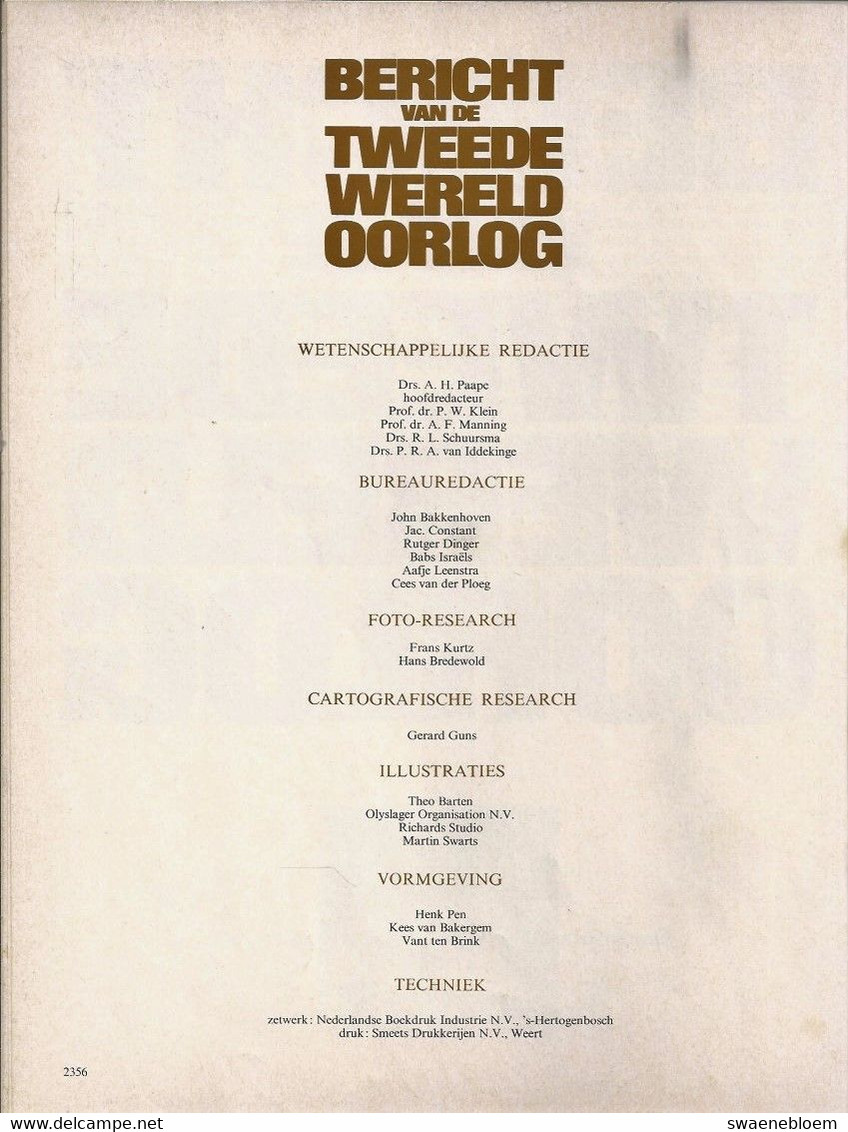 NL. BERICHT UIT DE TWEEDE WERELDOORLOG Nr 57. BARBAARSE BALKAN. Met O.a. LAND IN STUKKEN, VERZET IN SOORTEN. MET ZWAARD - Other & Unclassified