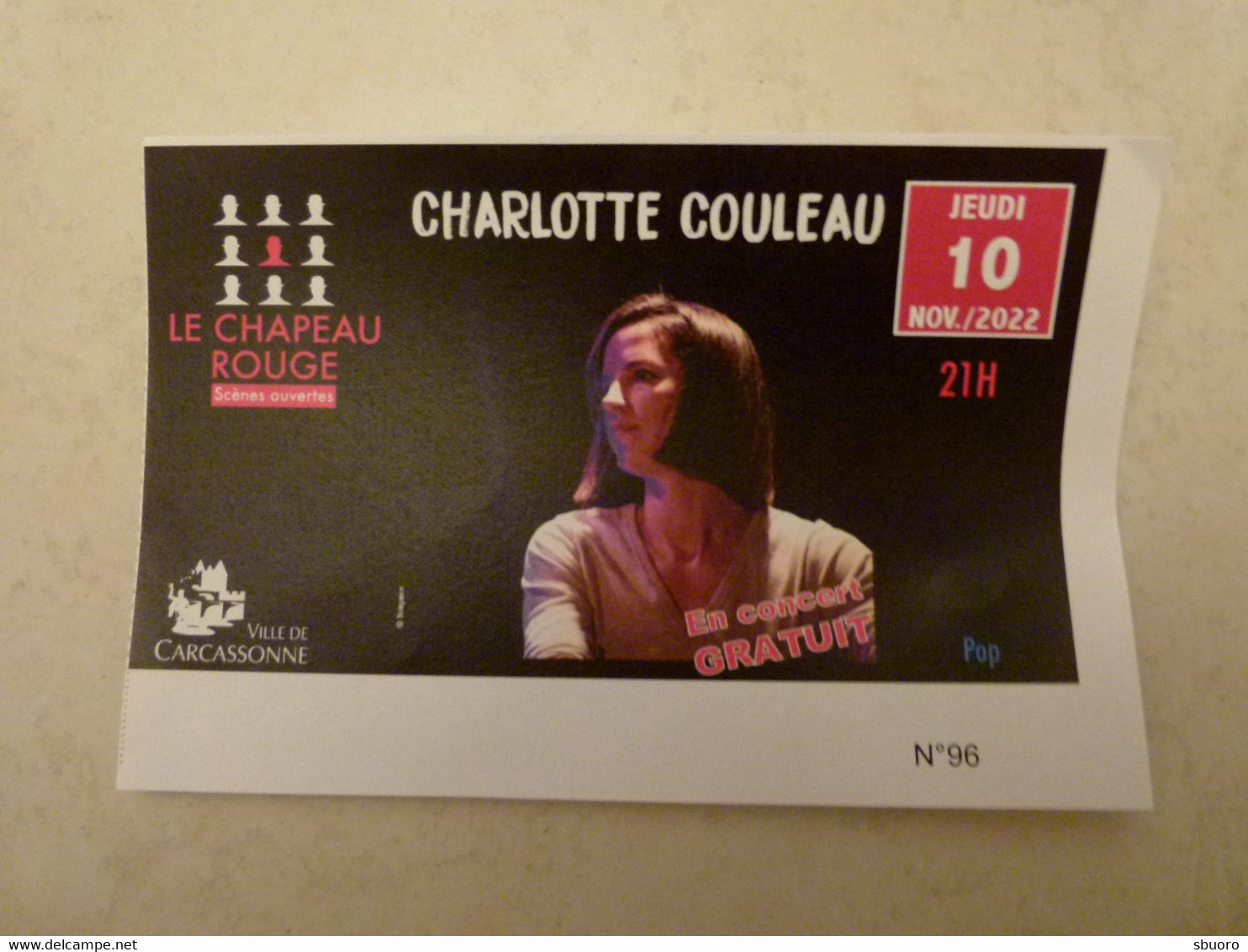 Charlotte Couleau, Chant Et Piano - 10 Novembre 2022 - Carcassonne (Aude) - Le Chapeau Rouge, Scènes Ouvertes. Daran - Konzertkarten