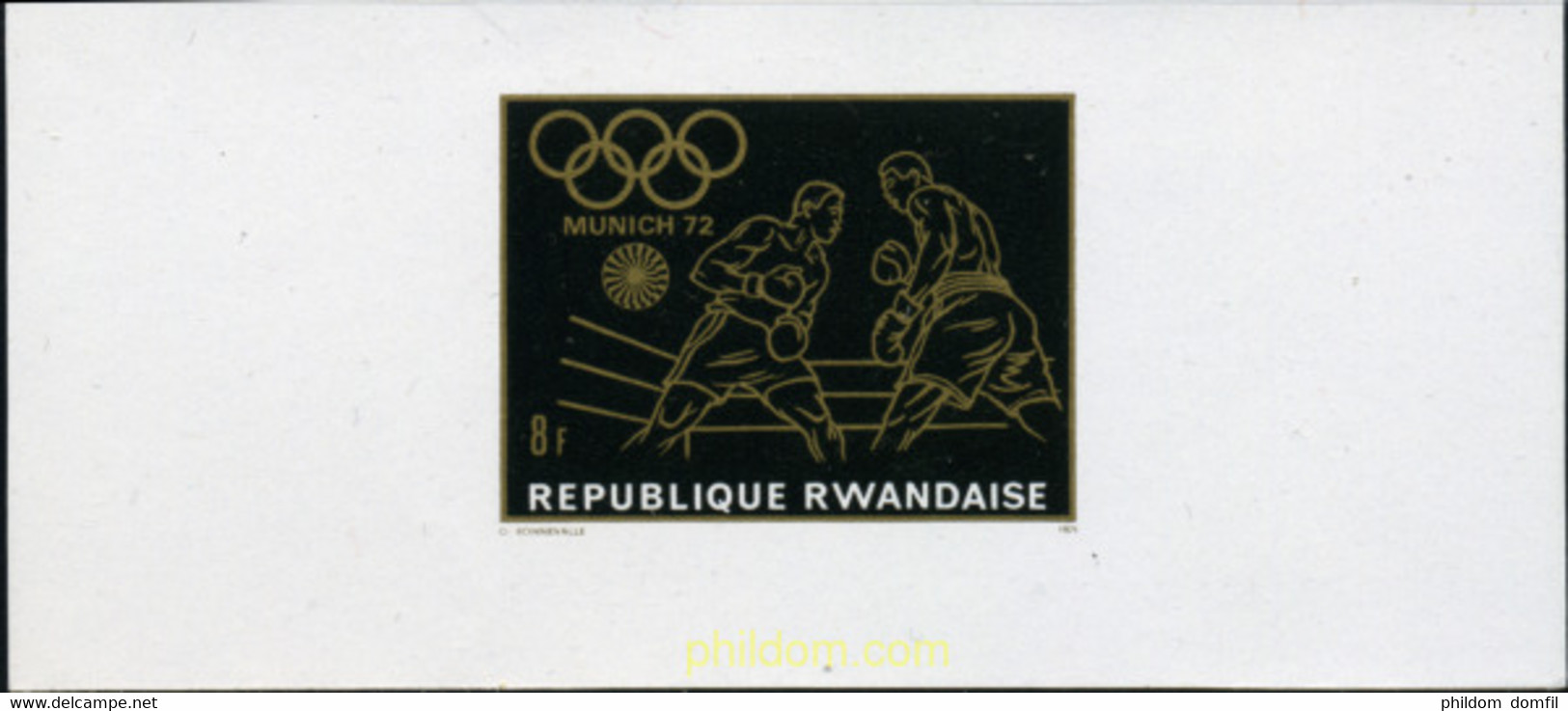 221657 MNH RUANDA 1971 20 JUEGOS OLIMPICOS VERANO MUNICH 1972 - 1970-1979