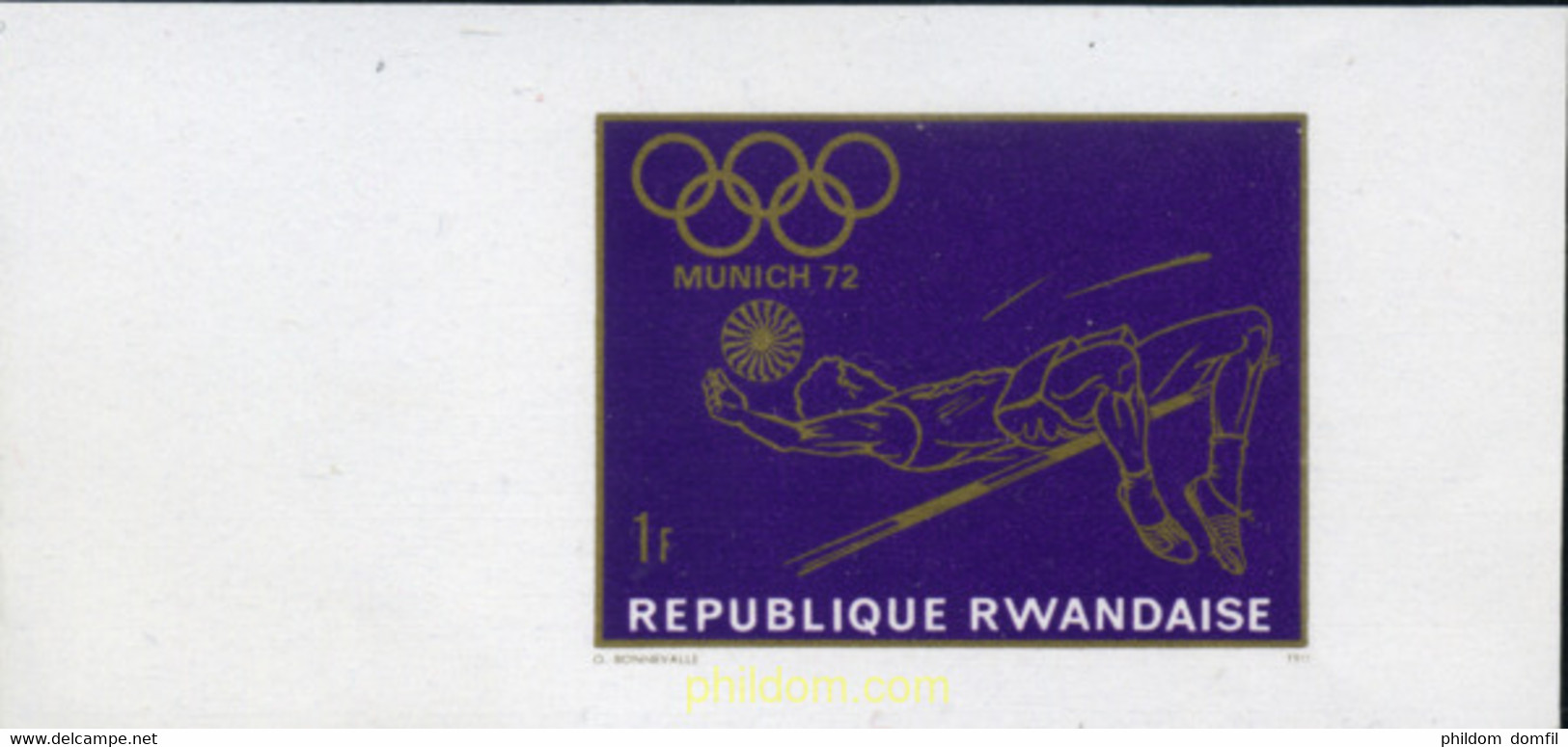 221663 MNH RUANDA 1971 20 JUEGOS OLIMPICOS VERANO MUNICH 1972 - 1970-1979